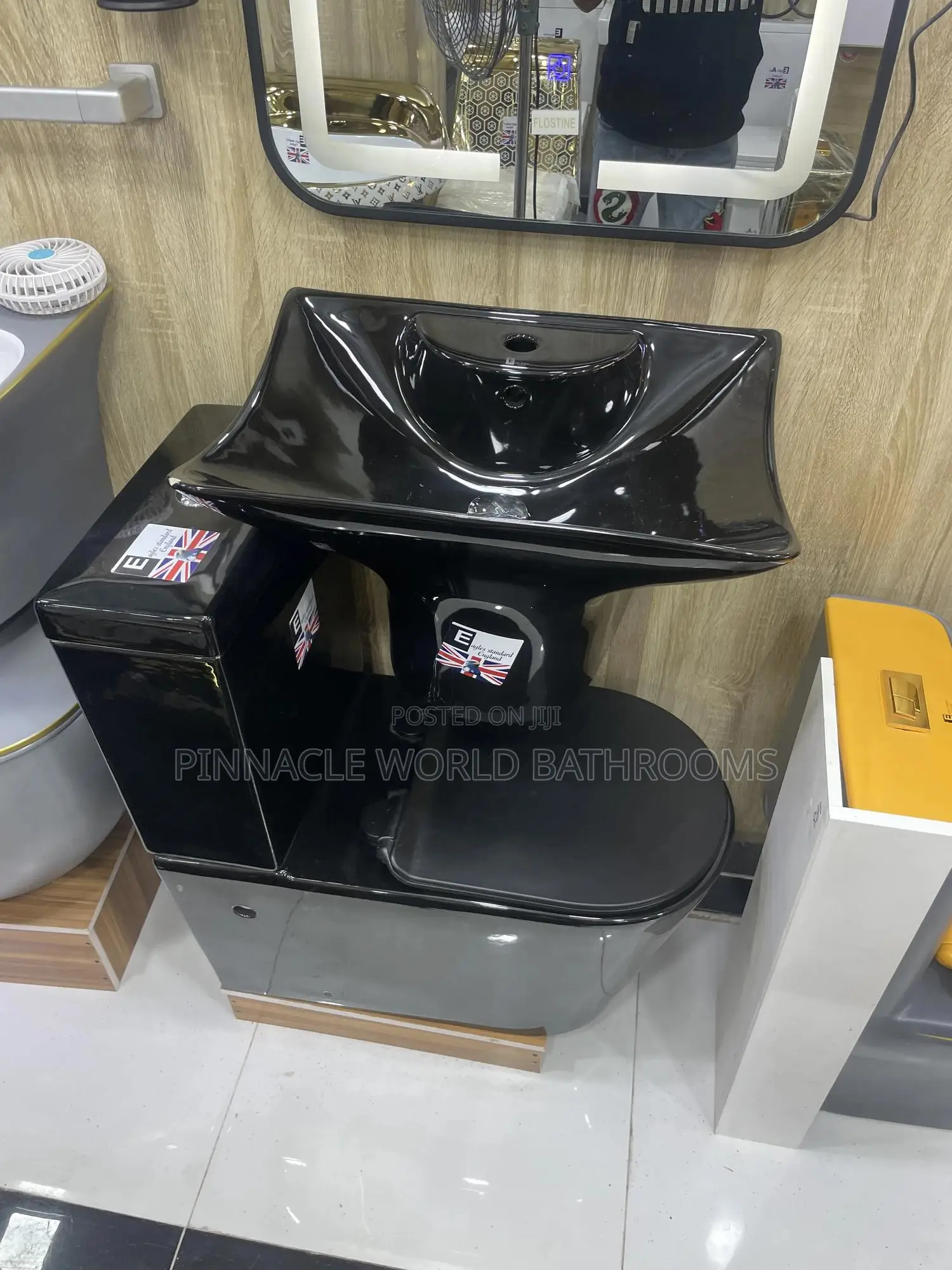Matt Black Executive WC Set 009
