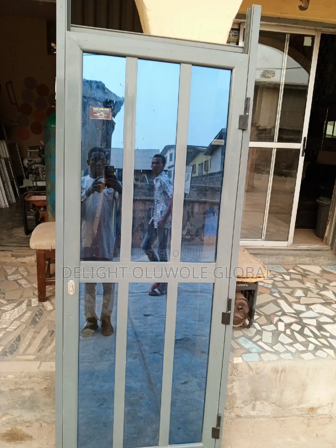 Aluminium Door With Glass