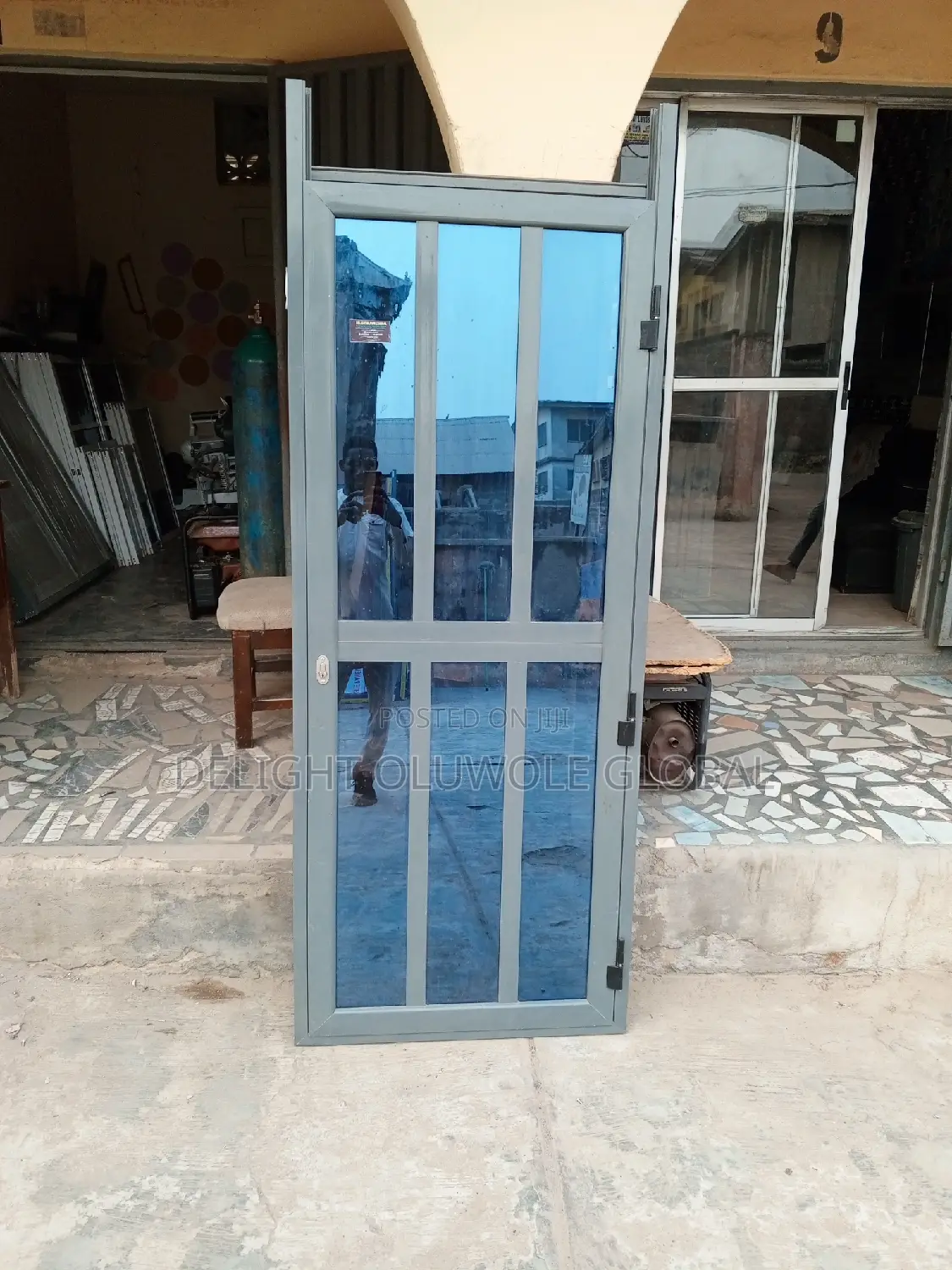 Aluminium Door With Glass