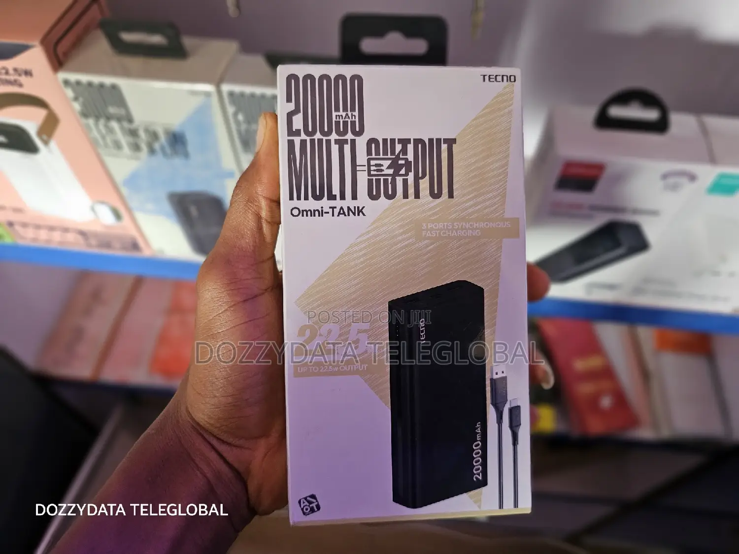 Tecno 20000mah 22.5w Original Powerbank