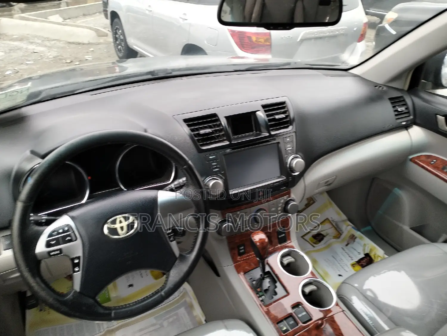 Toyota Highlander Limited 2012 Gray