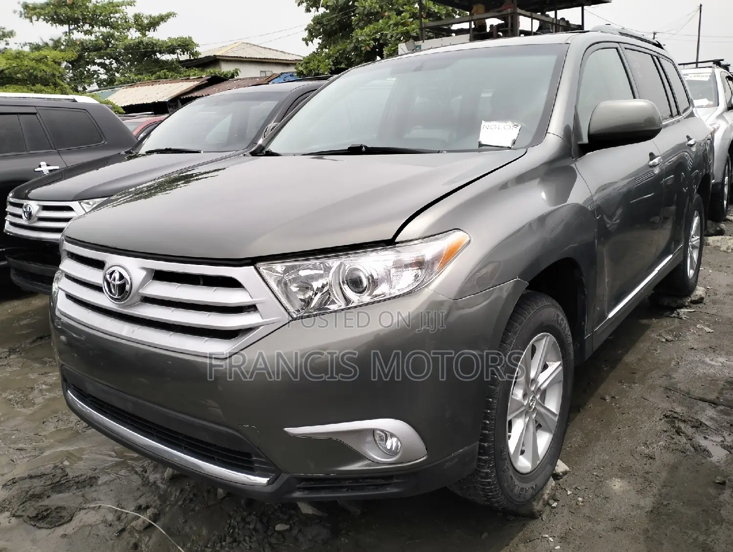 Toyota Highlander Limited 2012 Gray