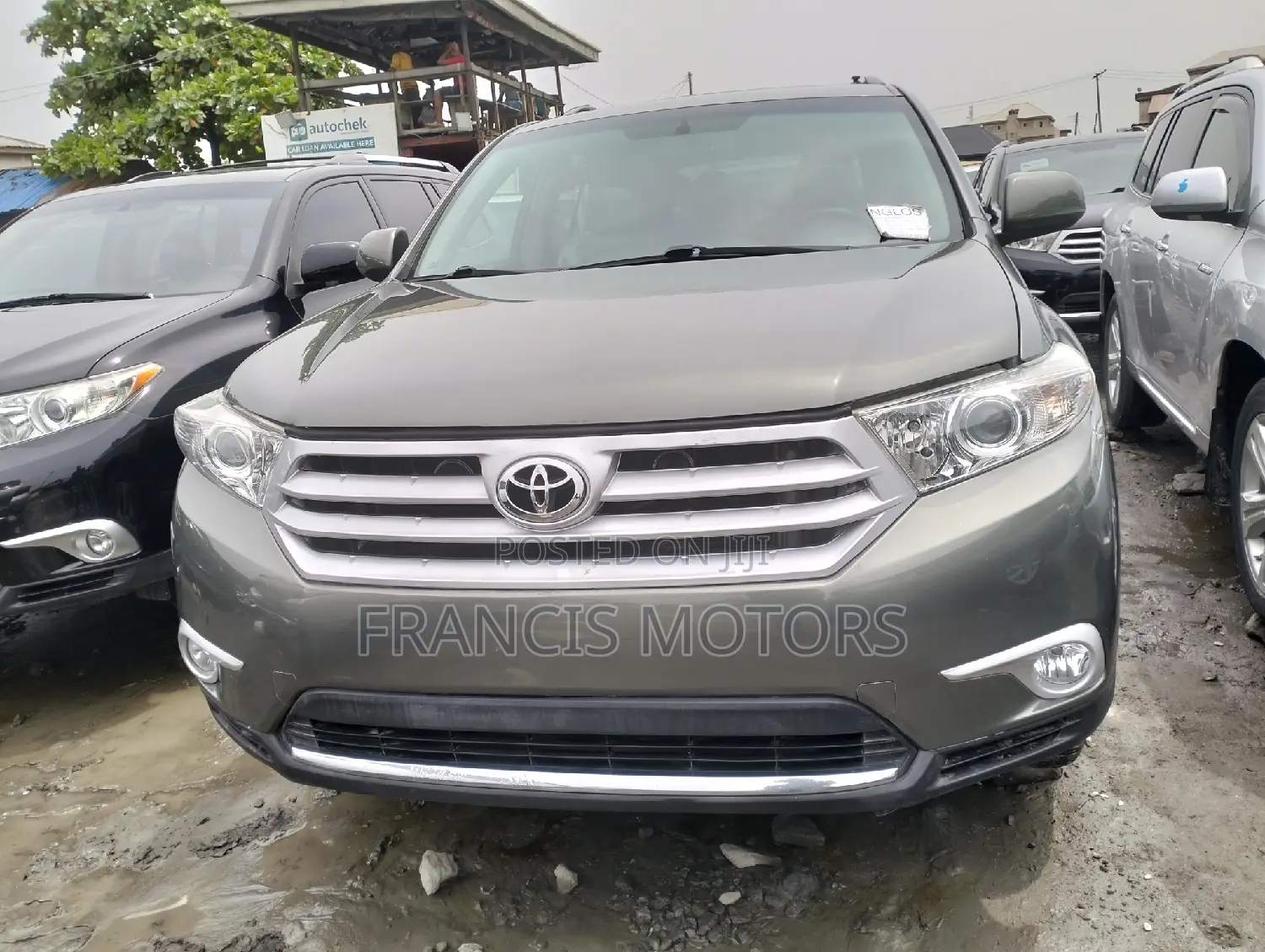Toyota Highlander Limited 2012 Gray