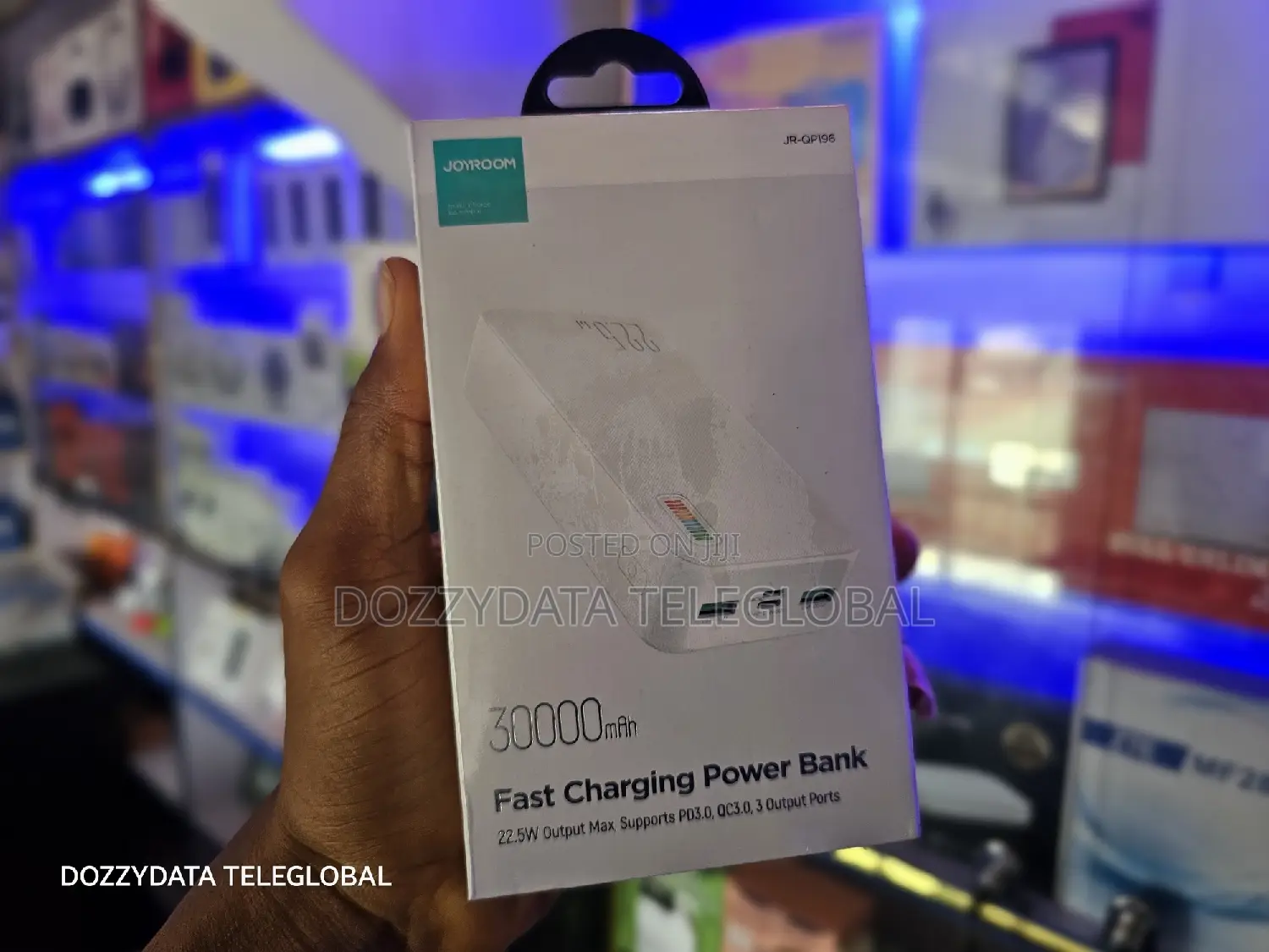 Joyroom 30000mah 22.5w Fast Charging Powerbank