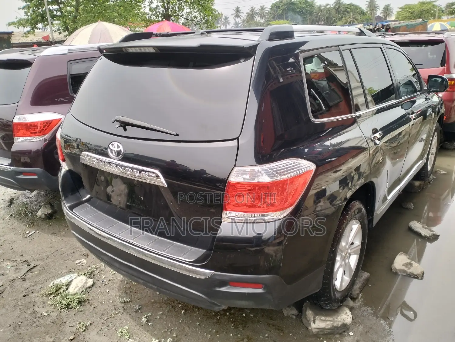 Toyota Highlander Limited 3.5l 4WD 2013 Black