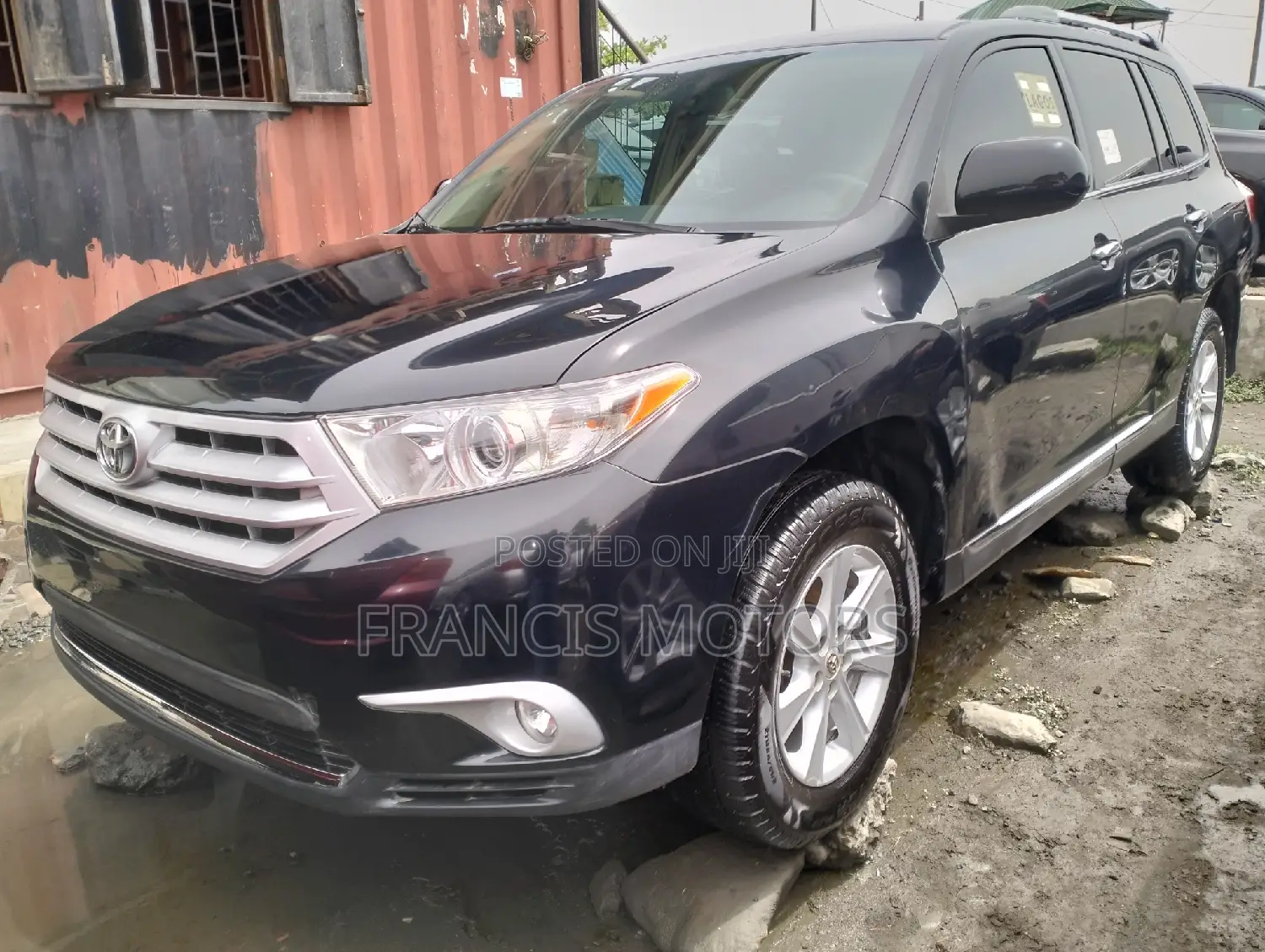 Toyota Highlander Limited 3.5l 4WD 2013 Black
