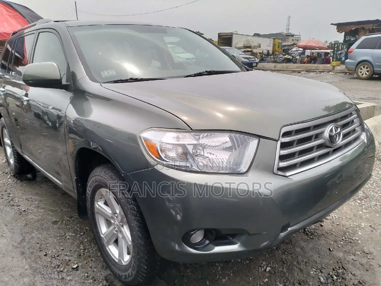Toyota Highlander Limited 2010 Gray