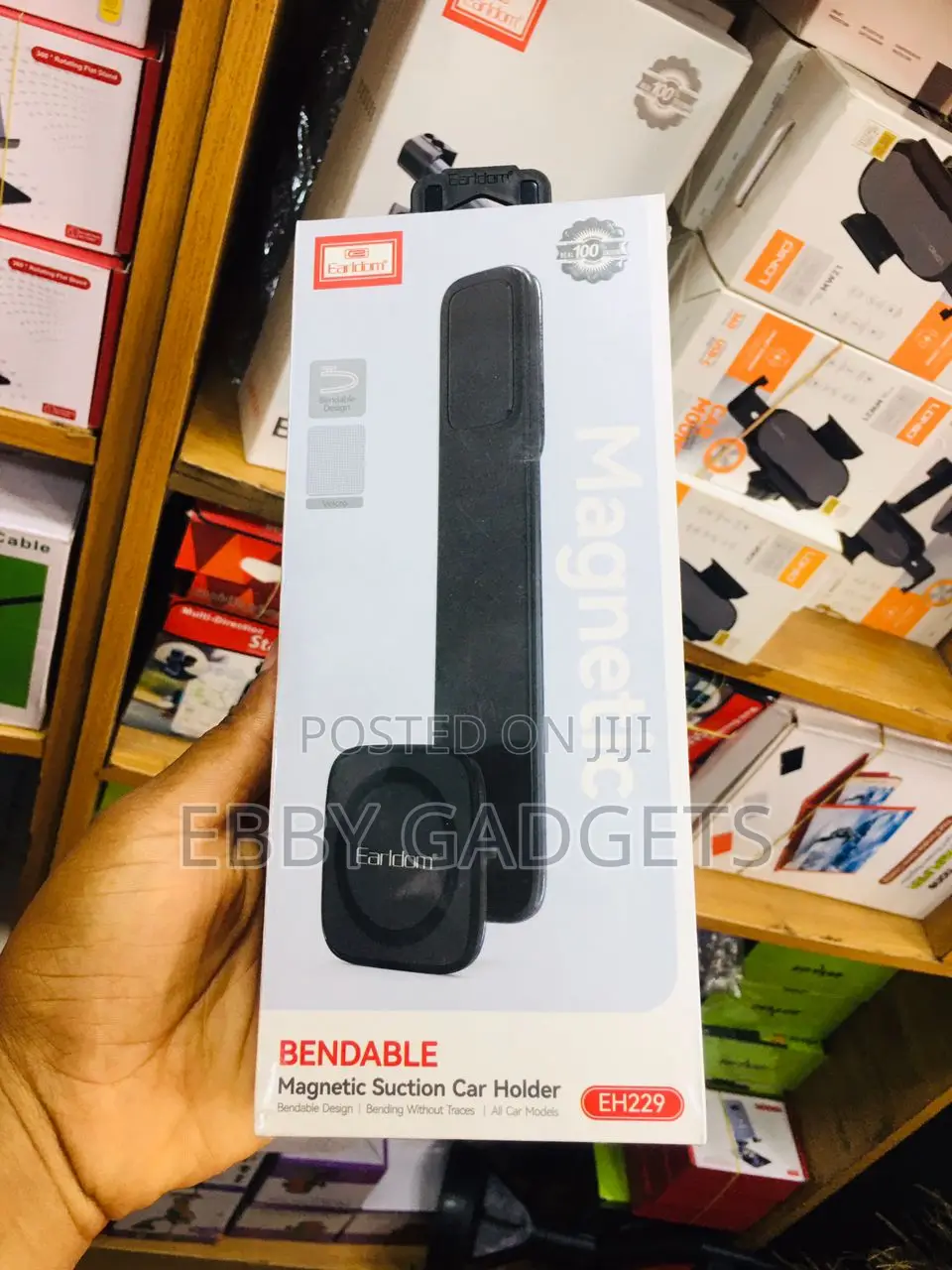 Earldom Bendable Magnetic Suction Car Holder Eh229