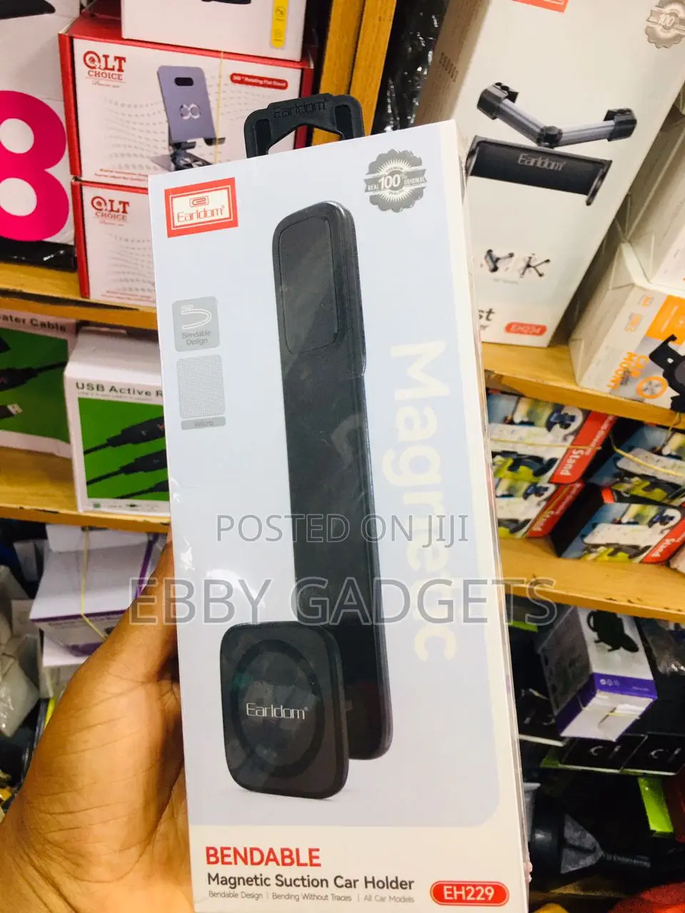 Earldom Bendable Magnetic Suction Car Holder Eh229