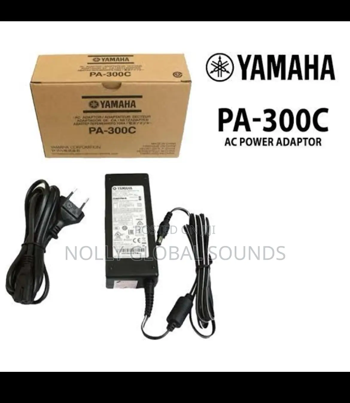 Yamaha Pa-300c Power Adapter for PSR S-Series Keyboard 16v