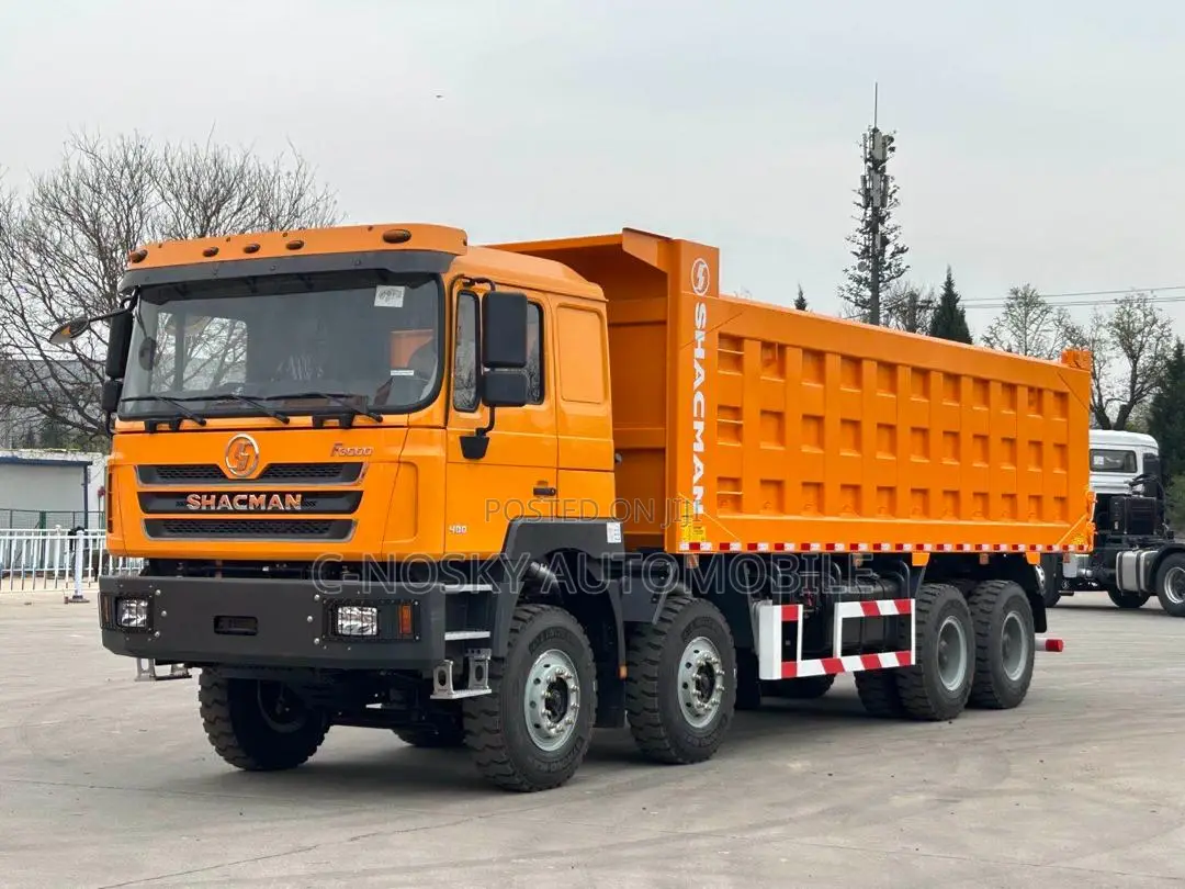 Shacman 12 Tyres 2025 Orange