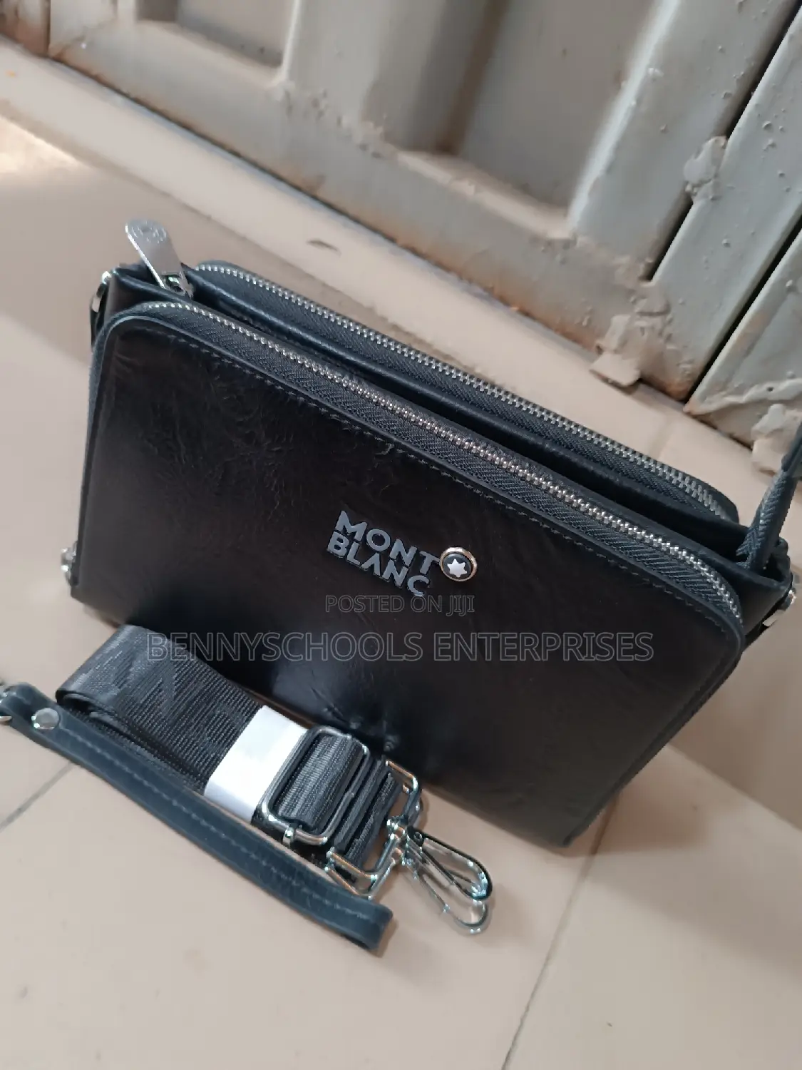 Mont Blanc Leather Armpit Purse and Side Bag