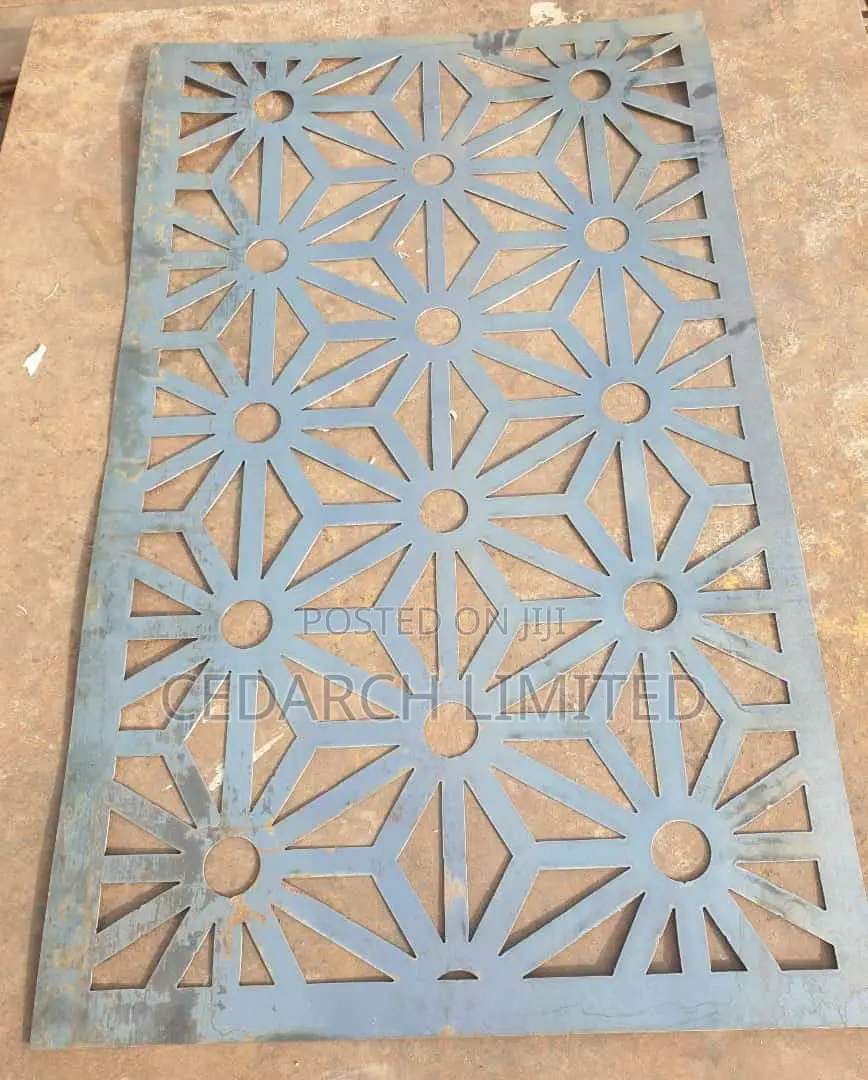 Flower Design Mild Steel Sheet