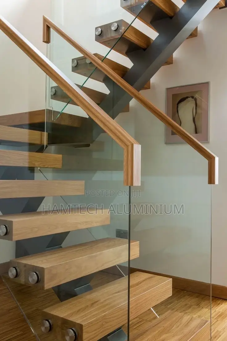 Wooden Iron Staircase