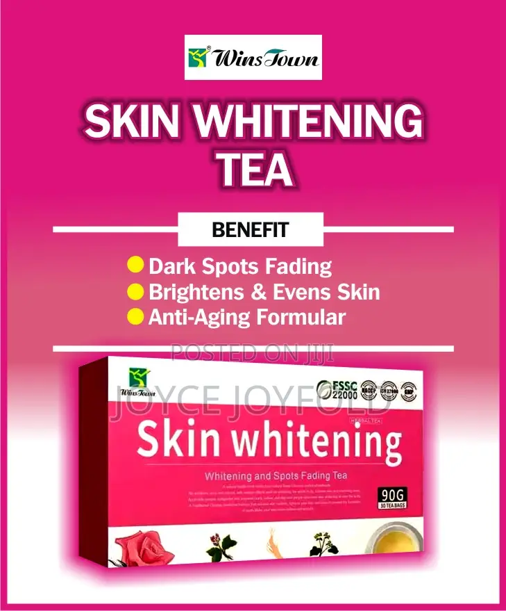 Skin Whitening Tea - Fades Black Spot , Wrinkles , Pimples