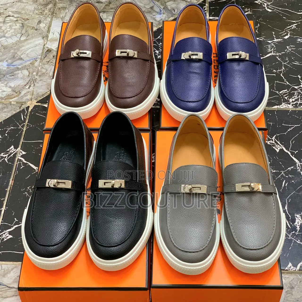 Original HERMES Loafers Available in Store