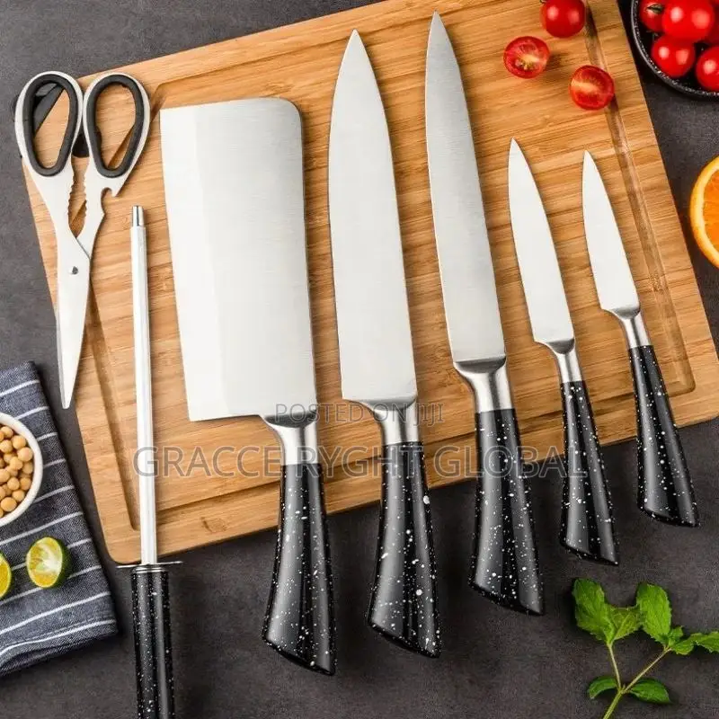 7 Pc's Quality Kitchen Knife Set