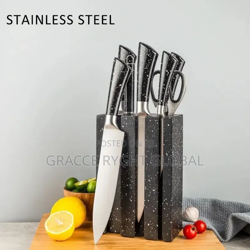 7 Pc's Quality Kitchen Knife Set
