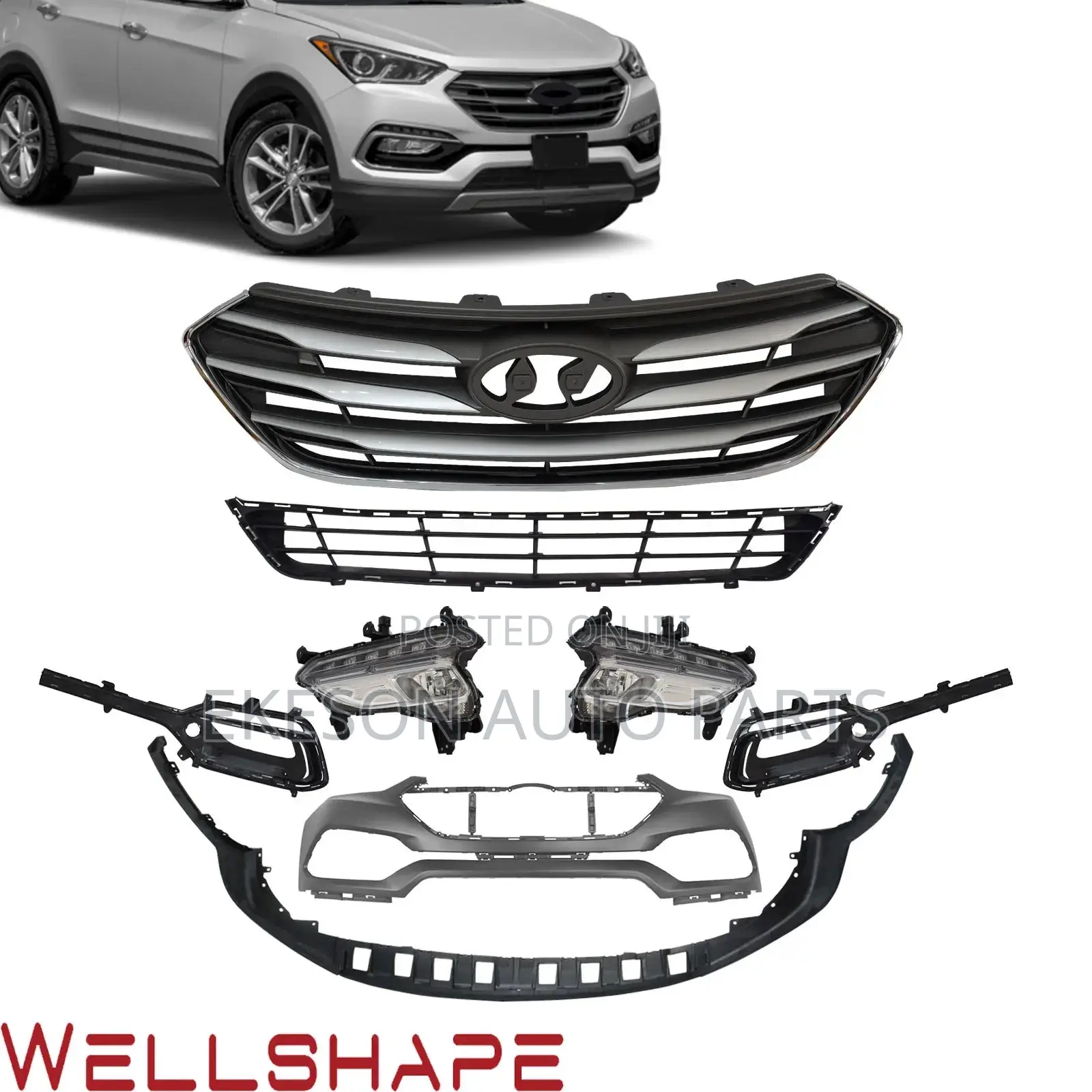 Bumper Kits Hyundai Santafe 2017