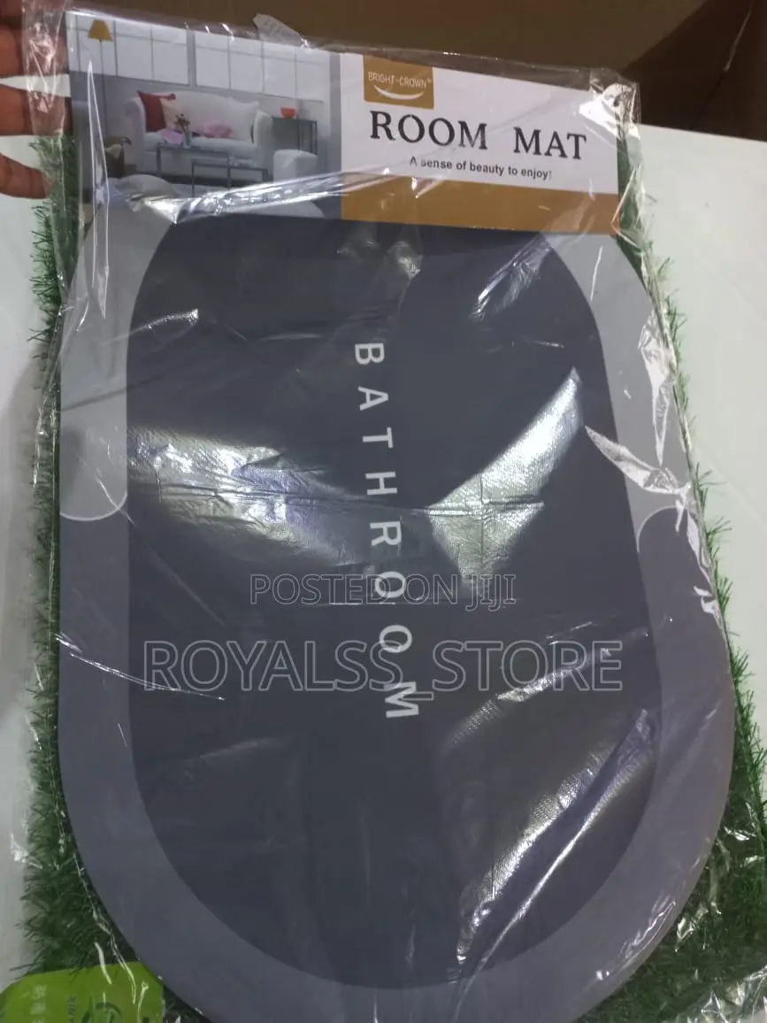 Water Absorbent Bathroom Door Mat