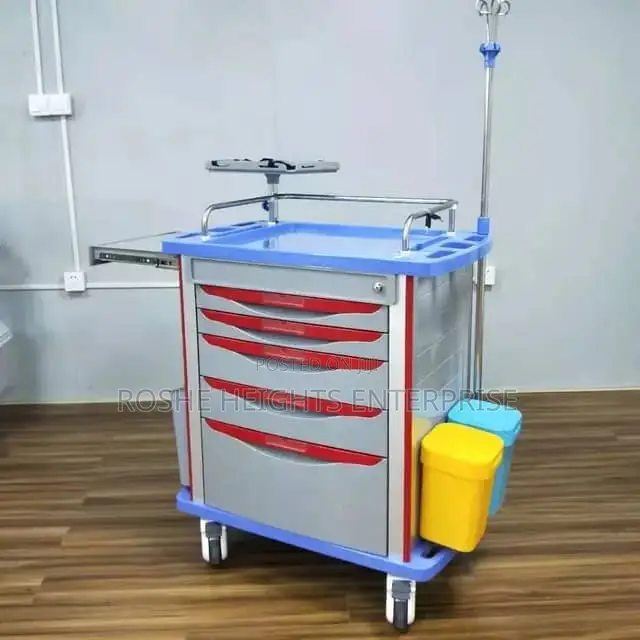 Hospital Emergency Trolley