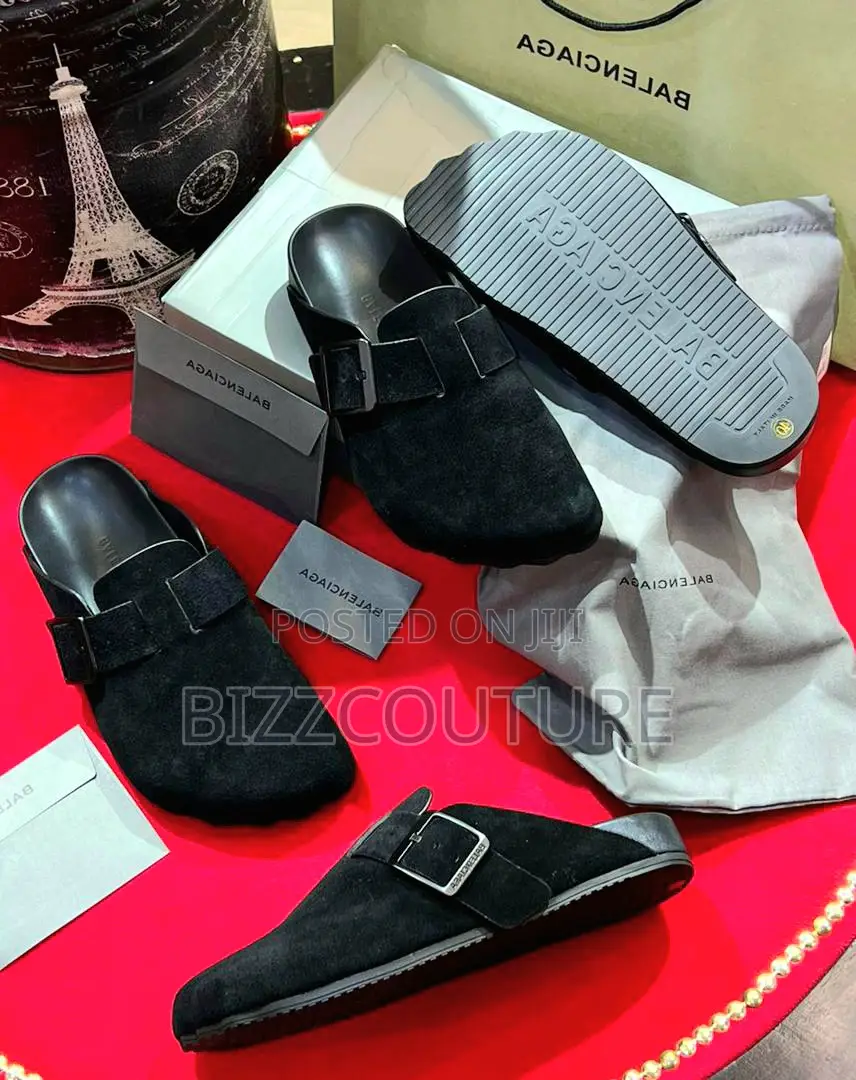 Original BALENCIAGA Half Shoes Available in Store
