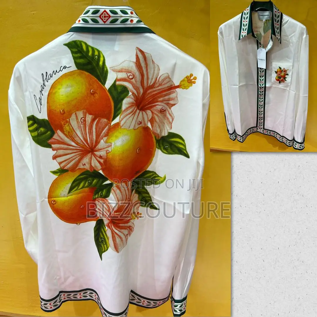 Original CASABLANCA SILK Shirts Available in Store