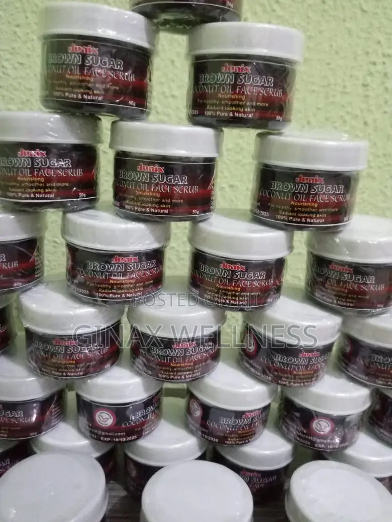 Brown Sugar Coconut Oil Face Scrub (50g)