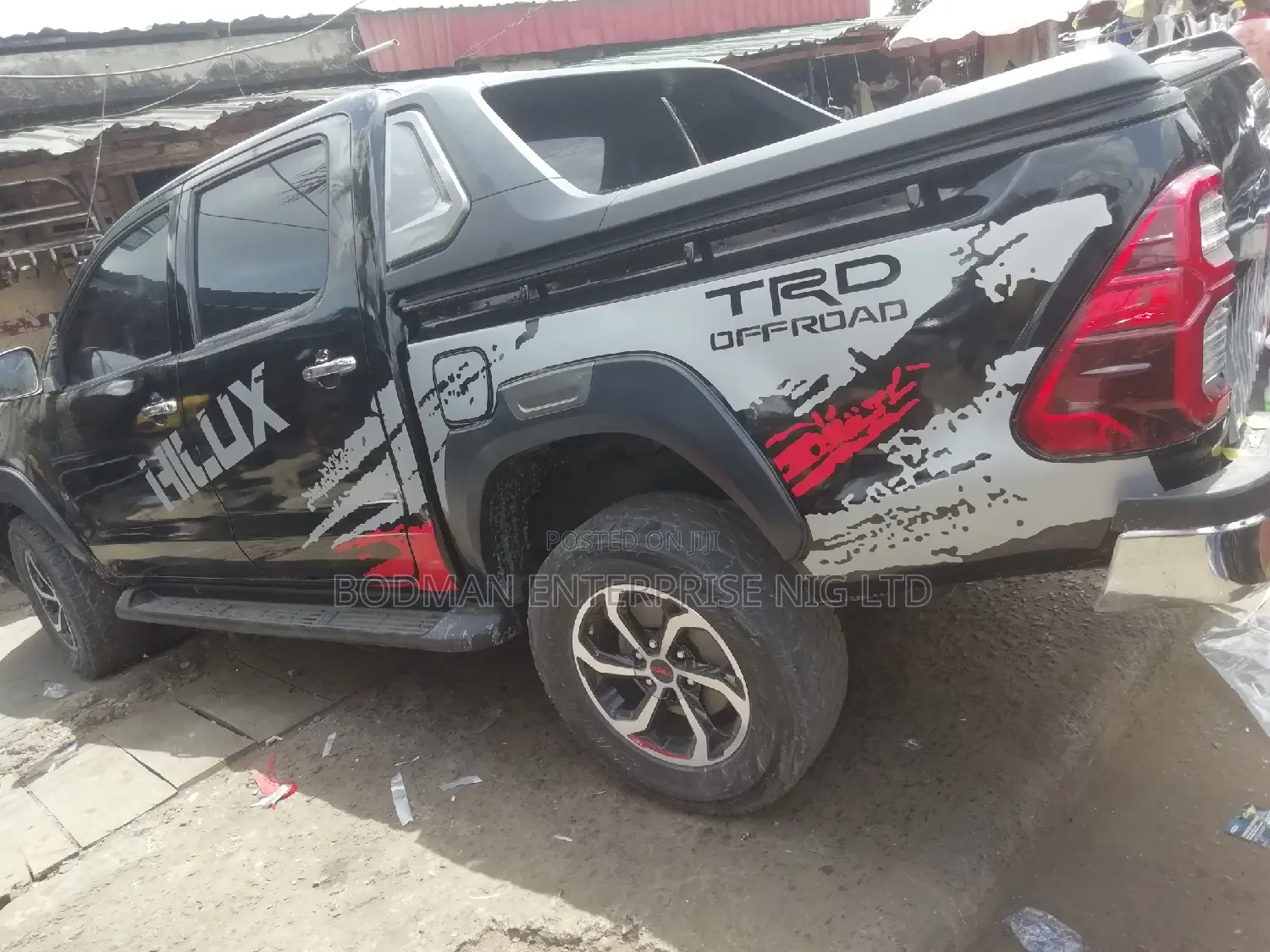 Body Sticker for Toyota Hilux New Model :