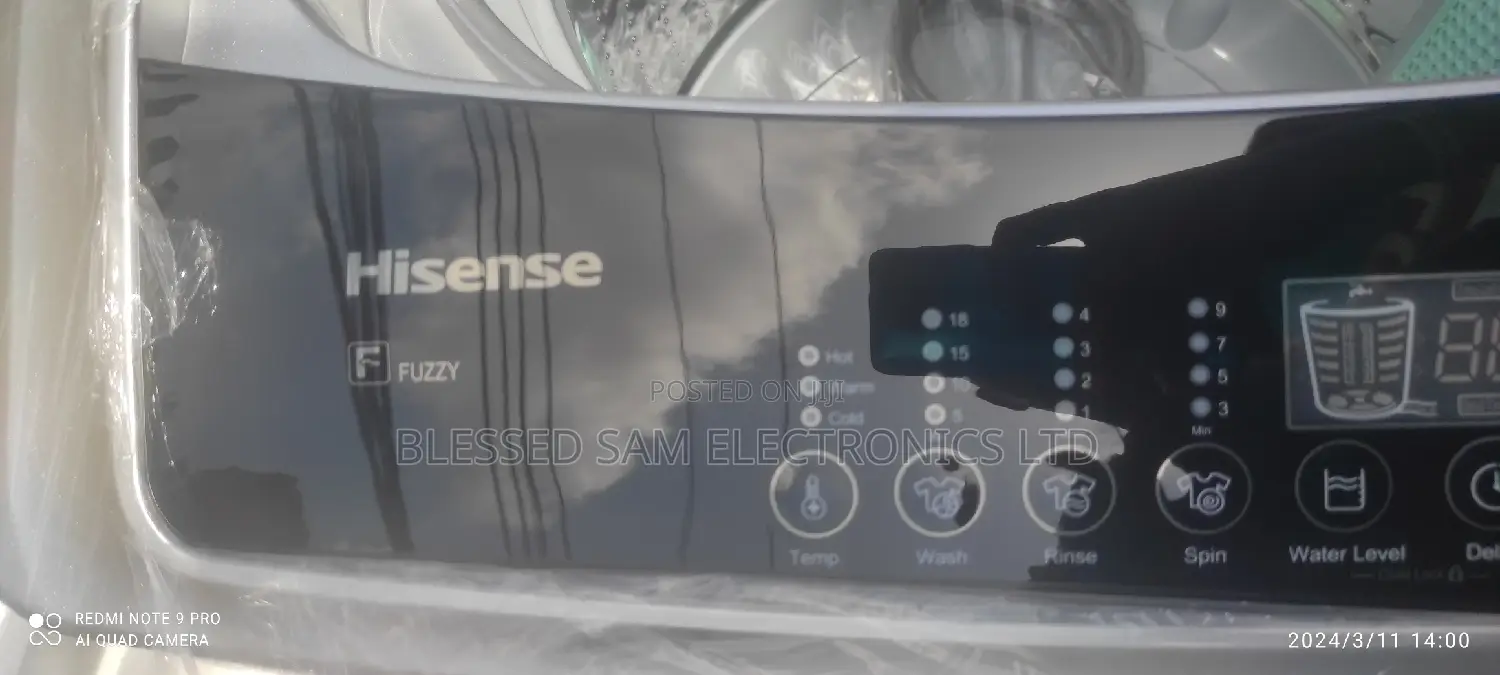 Hisense Washing Machine 16kg Top Loader Automatic Wash-Spin
