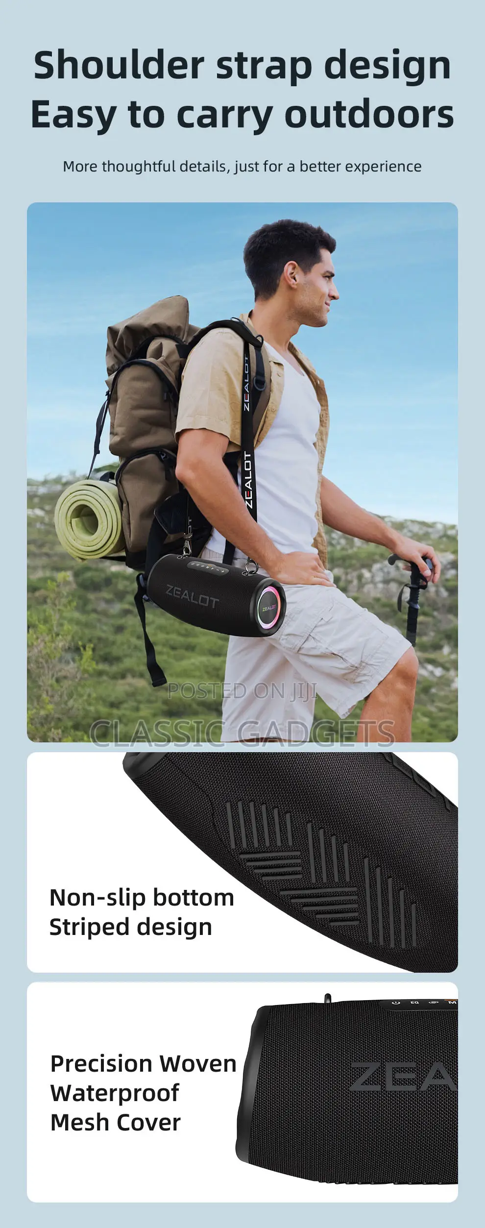 Zealot S87 Bluetooth Speaker