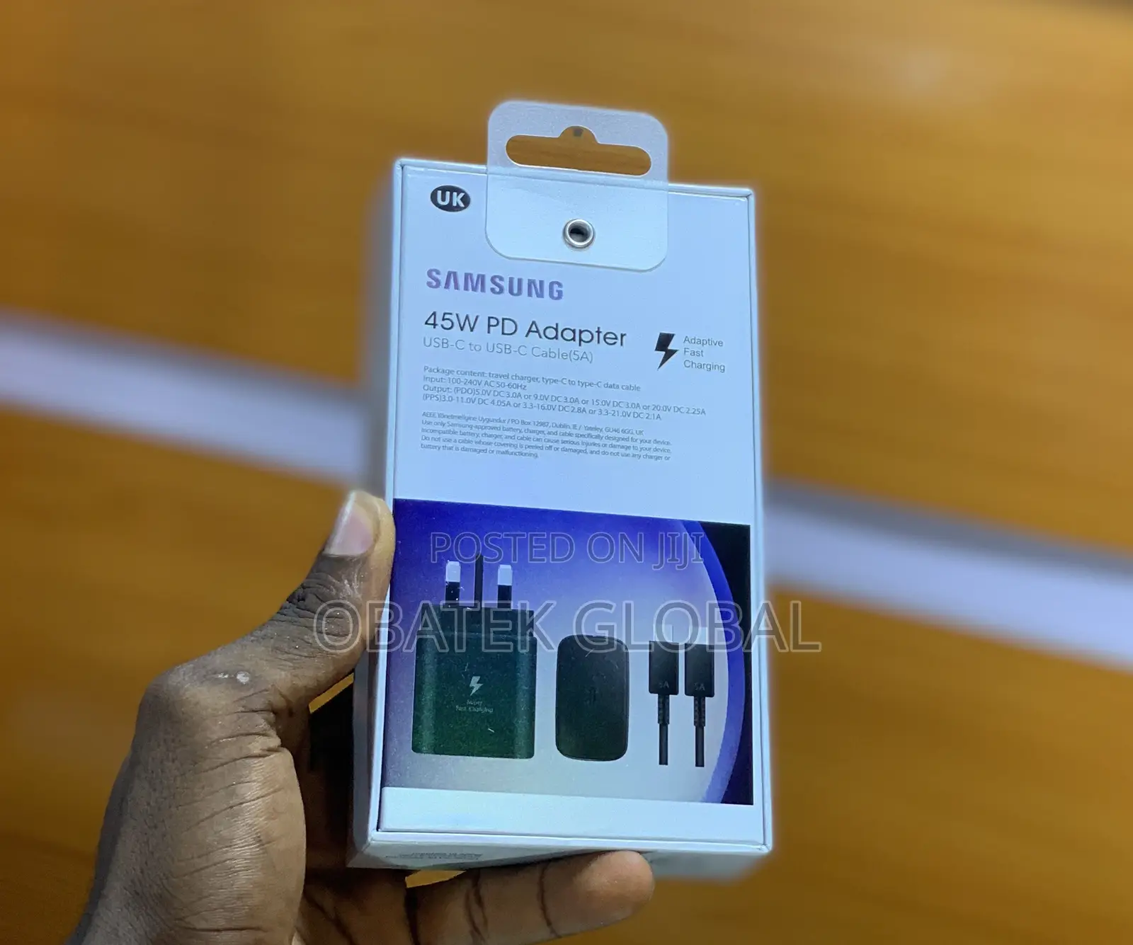 Samsung 45W Pd Adapter USB (C) to USB (C)