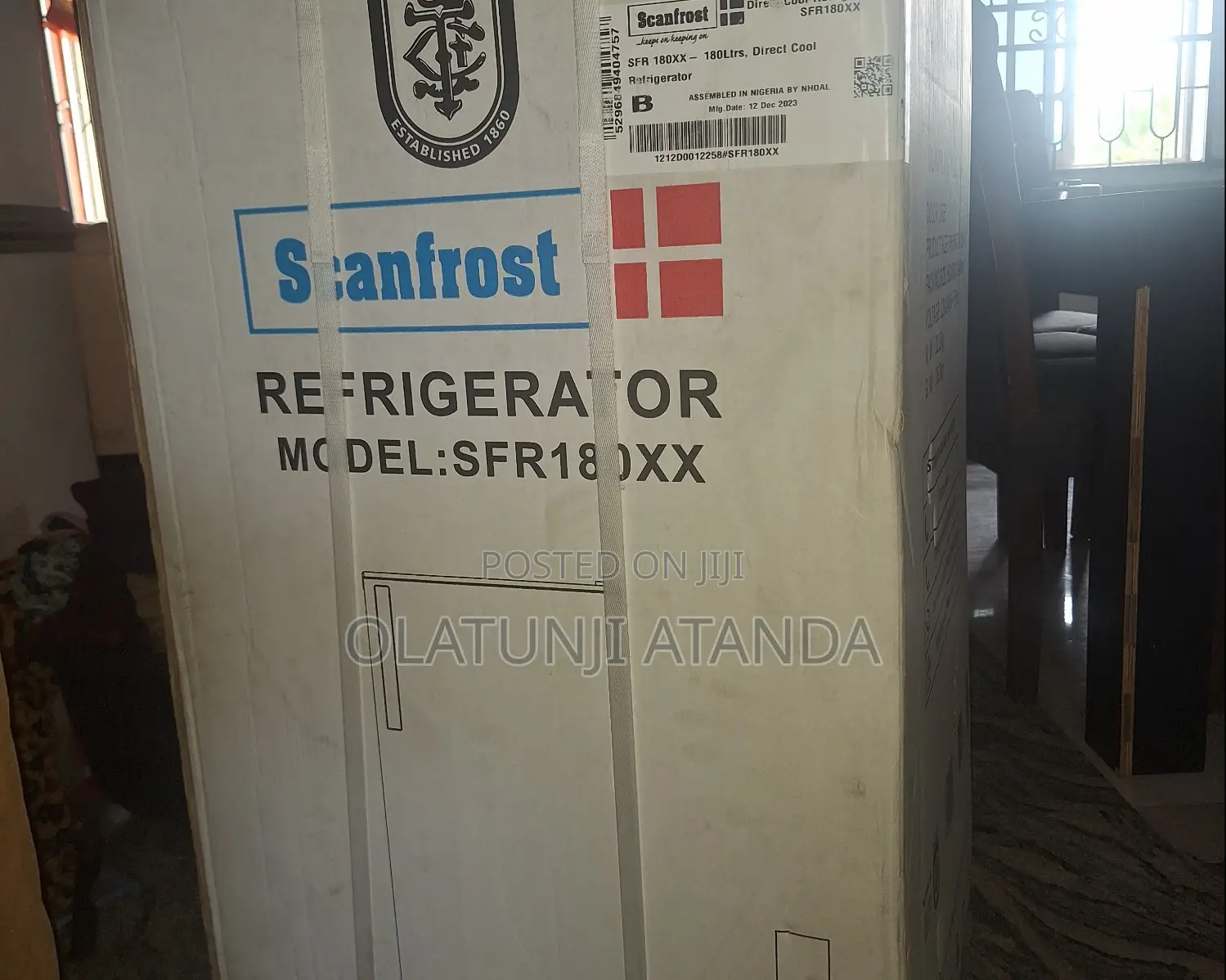 Scanfrost 180 Litres Direct Cool Refrigerator | SFR 180xx
