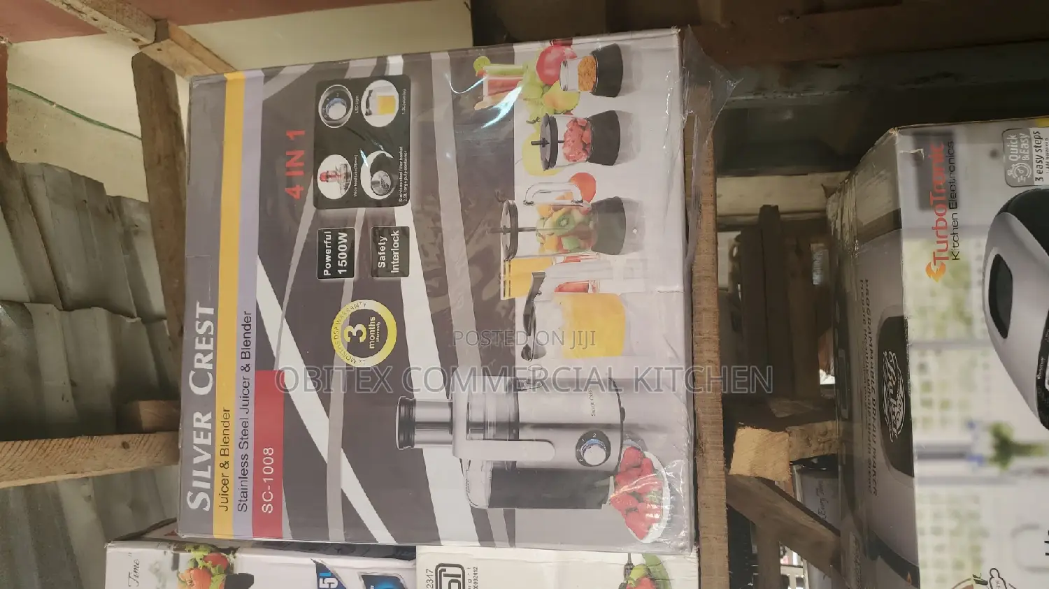 Quality Electric Juice Extractor Machine 4in1.