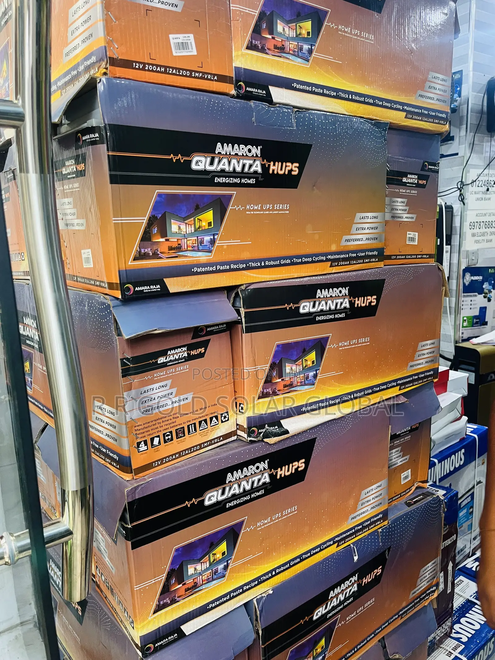 200ah 12v Dry Cell Quanta Battery