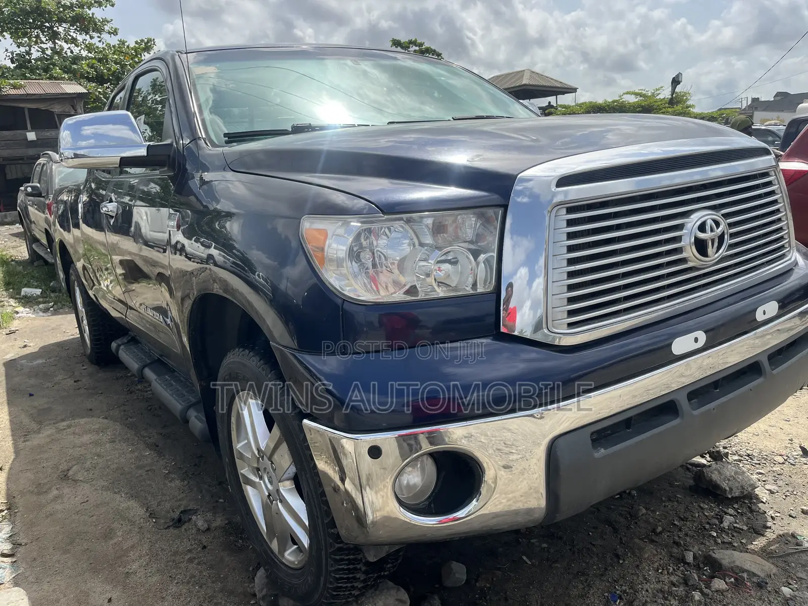 Toyota Tundra Double Cab 4x4 Limited 2011 Blue