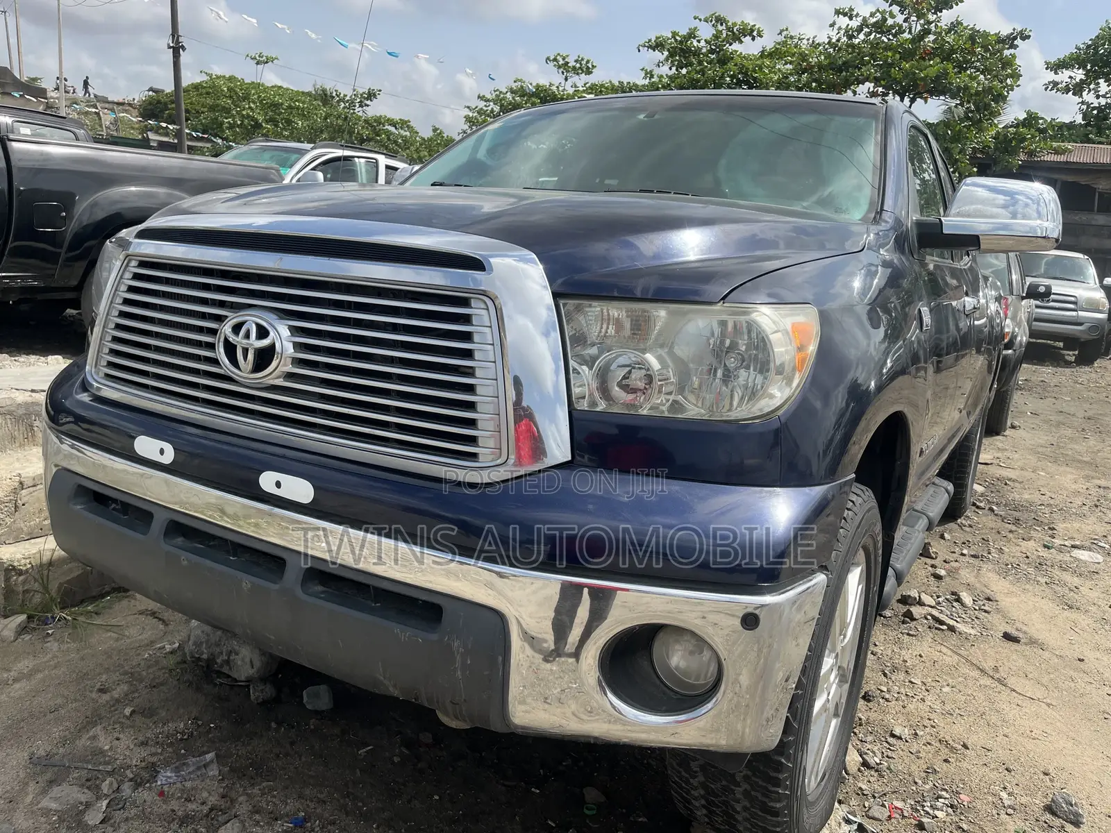Toyota Tundra Double Cab 4x4 Limited 2011 Blue