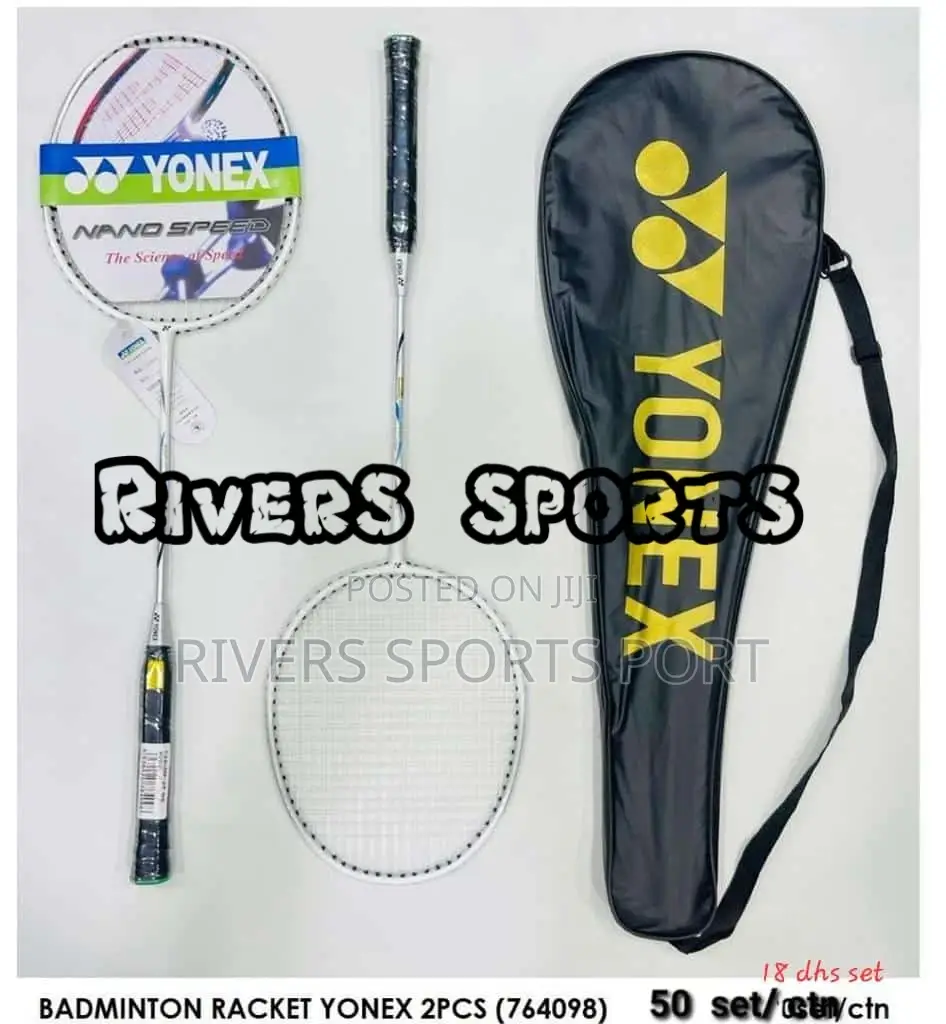 2in1 Yonex Badminton Racket With Full Cover Bag