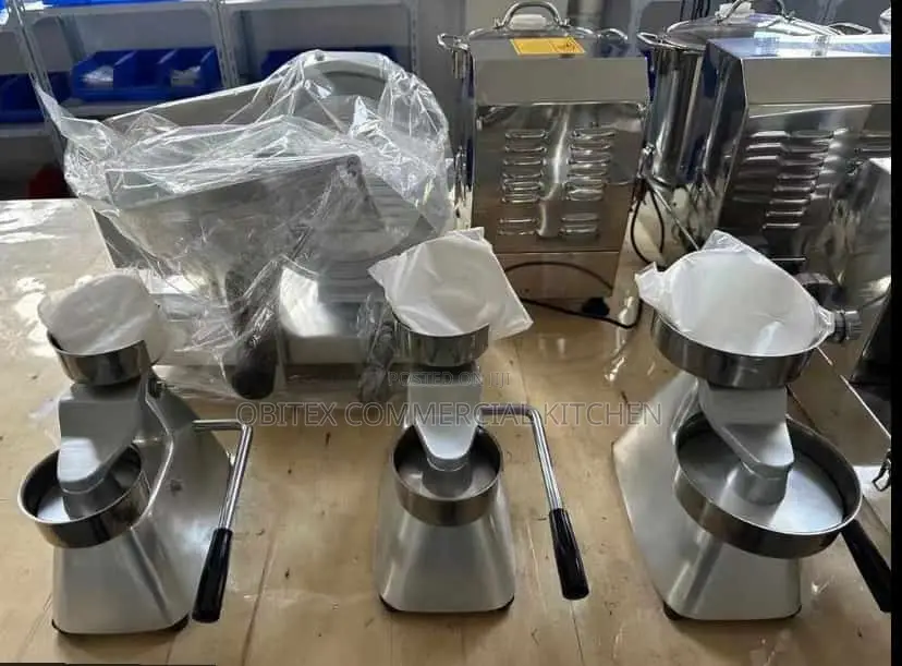 Industrial Hamburger Presser Machine Available