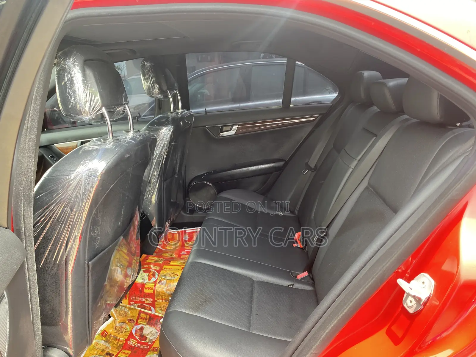 Mercedes-Benz C300 2009 Red