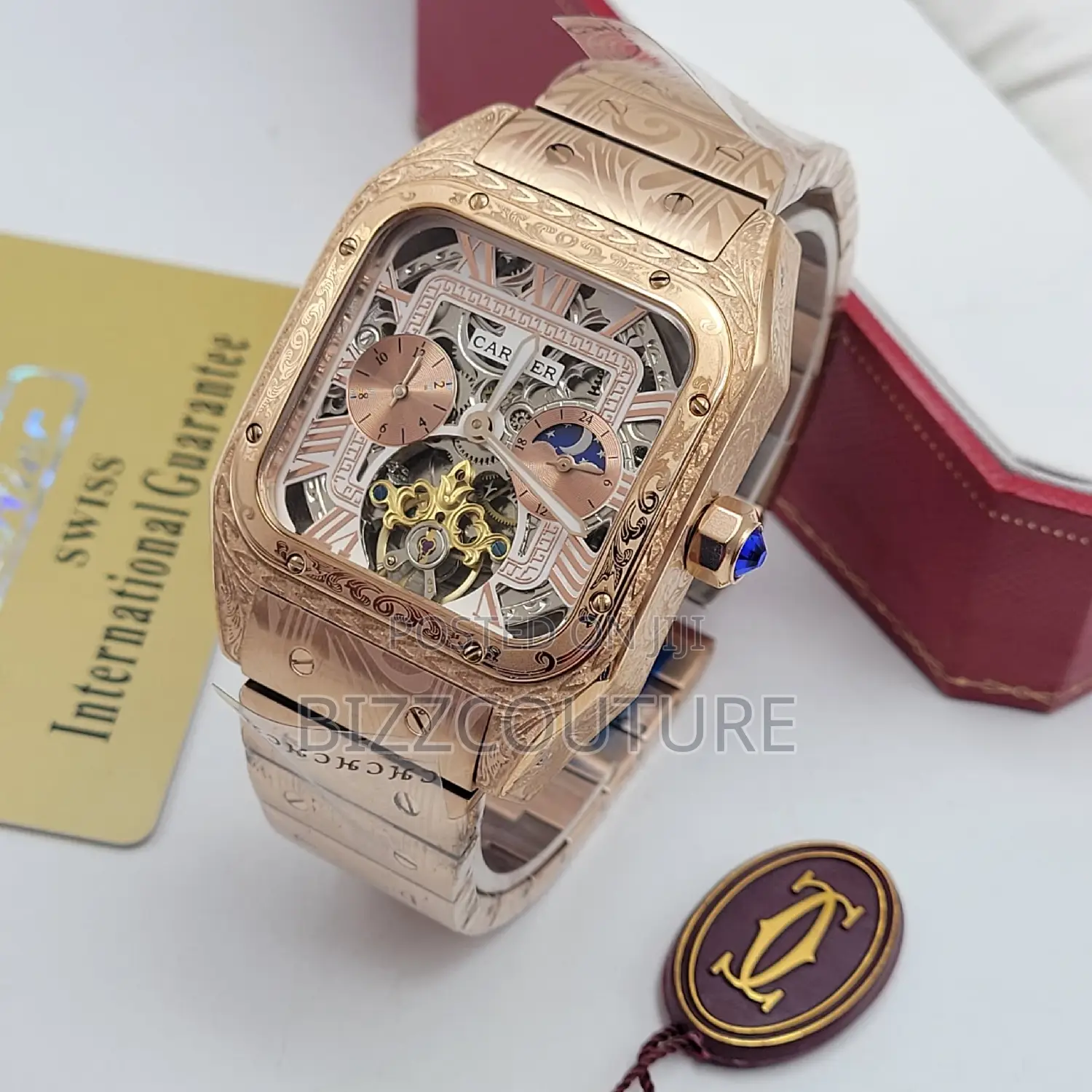 Original CARTIER Gold Stainless Steel Available in Store
