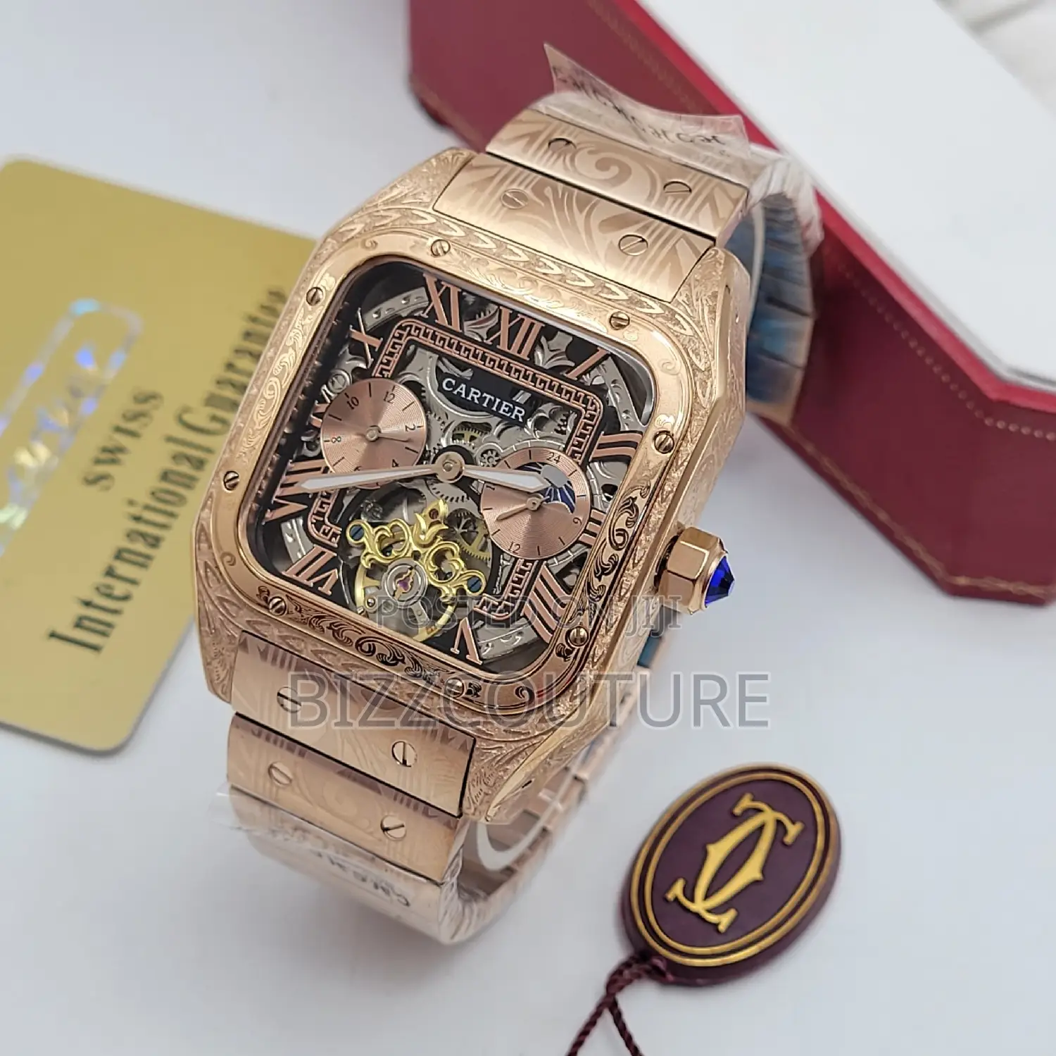 Original CARTIER Gold Stainless Steel Available in Store