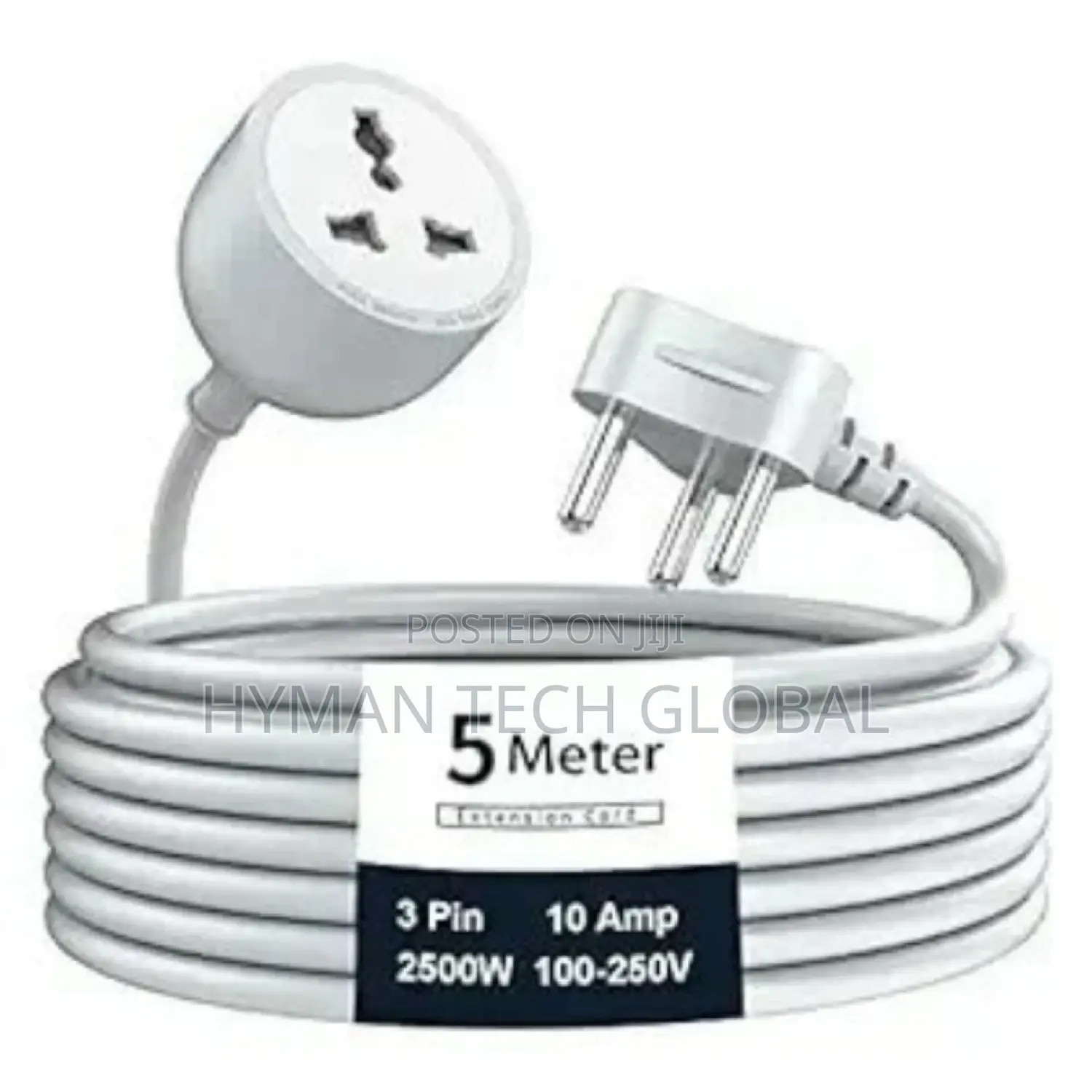 LDNIO SC1017 Universal UK 5m Extension Power Cord