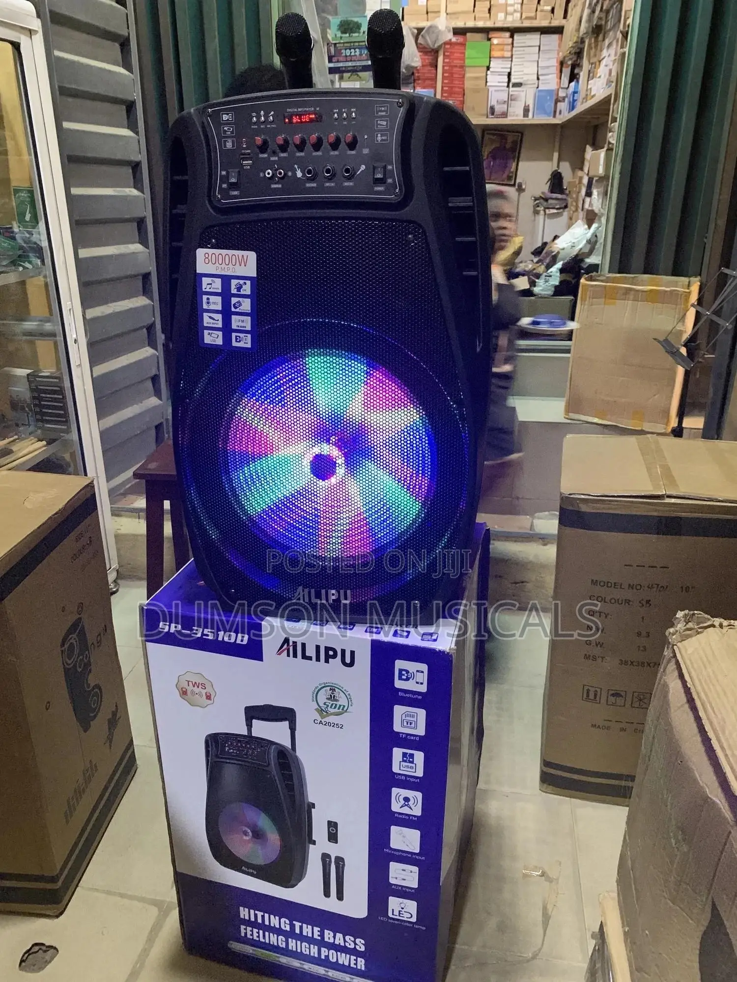 Ailipu Sp-3510d 15 Inches Reachable Pa System