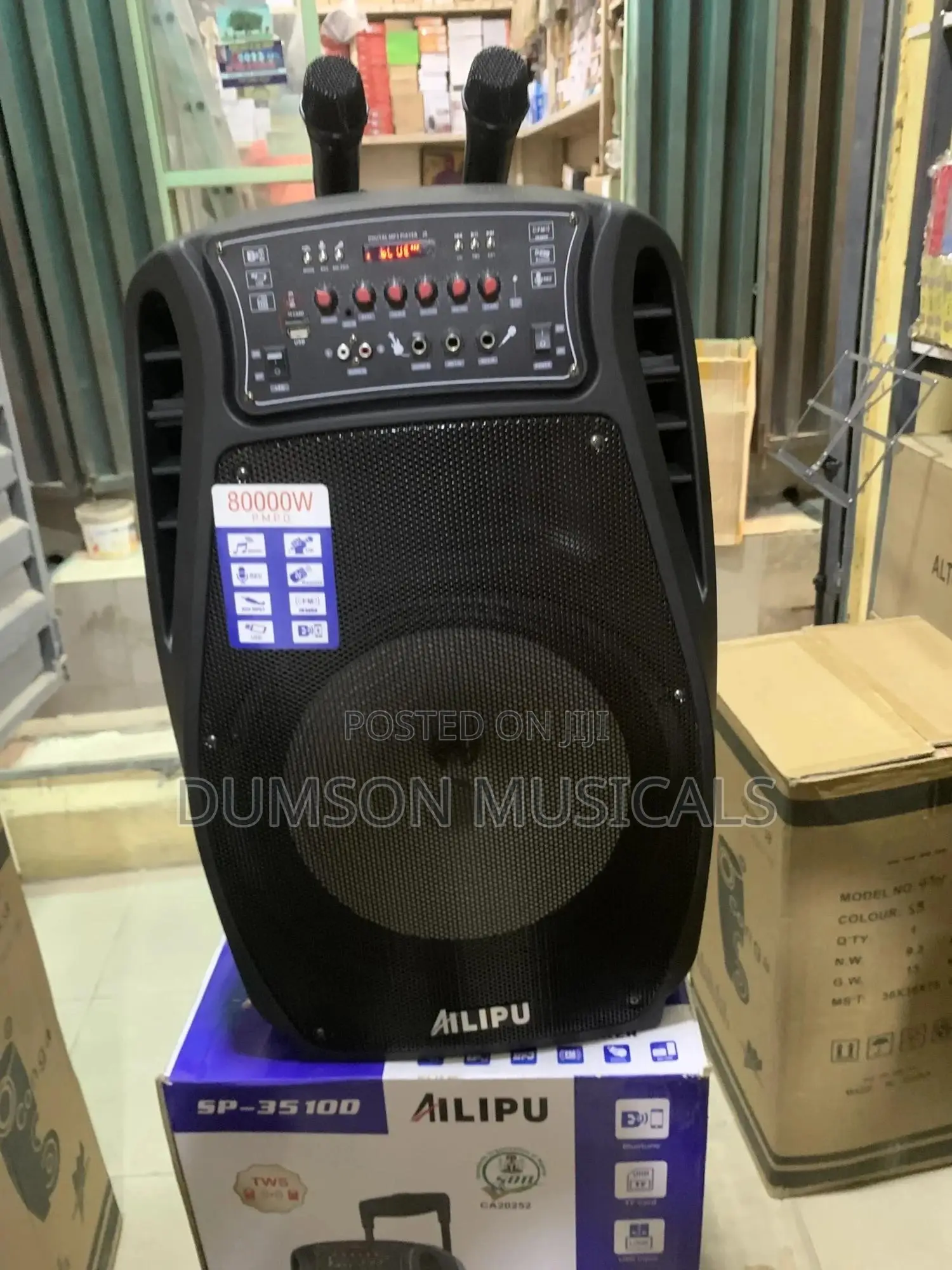Ailipu Sp-3510d 15 Inches Reachable Pa System