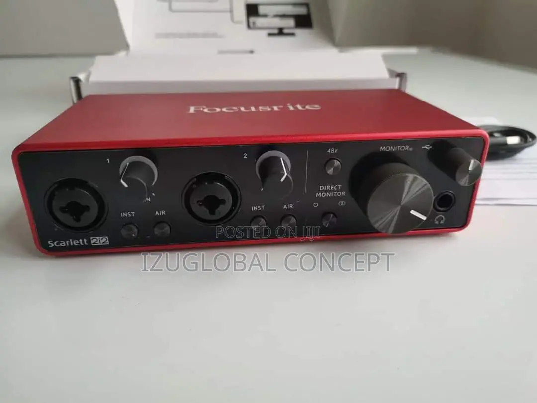 Focusrite Scarlett 2i2 3rd Gen USB Audio Interface