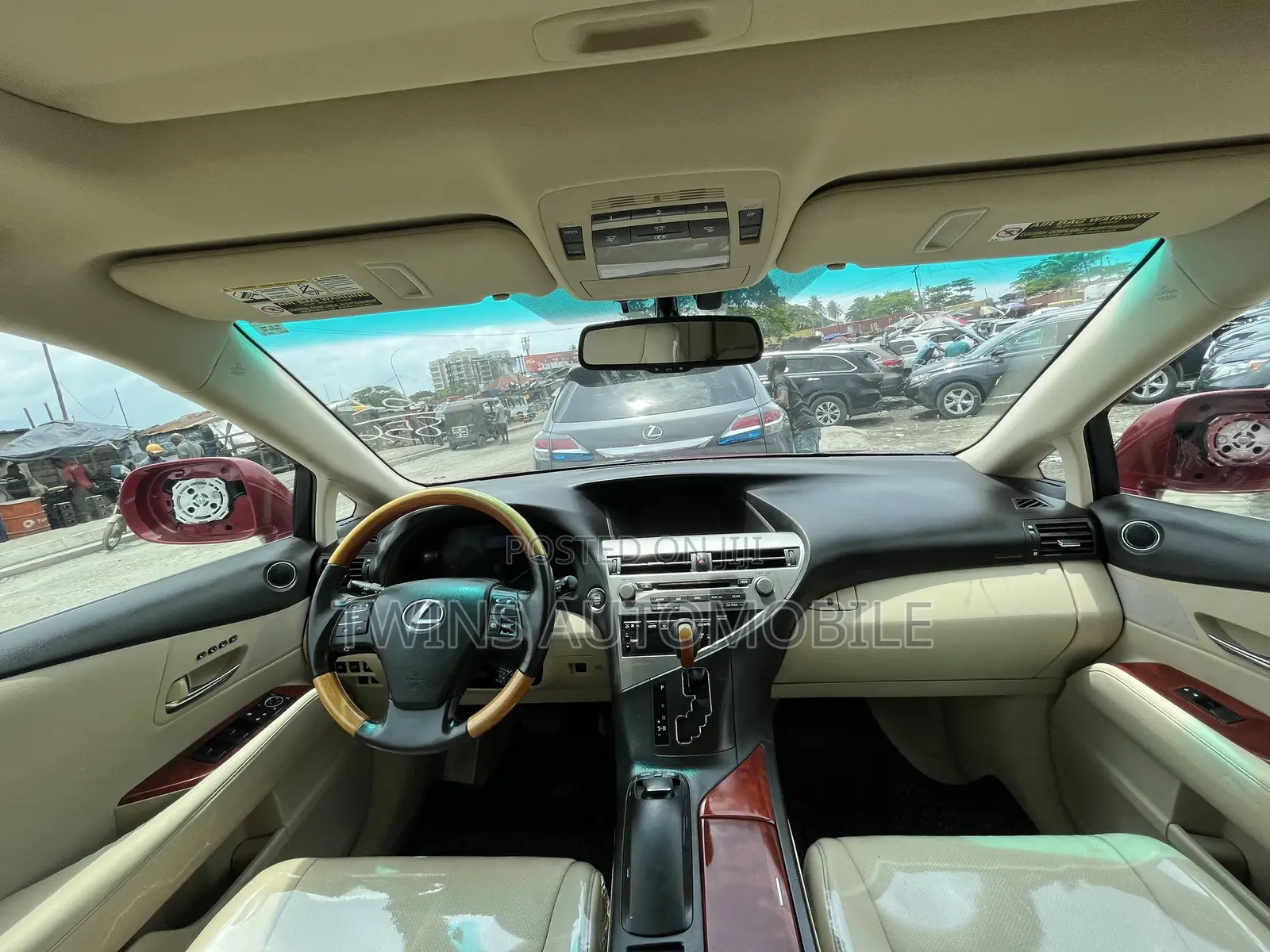 Lexus RX 350 AWD 2012 Red