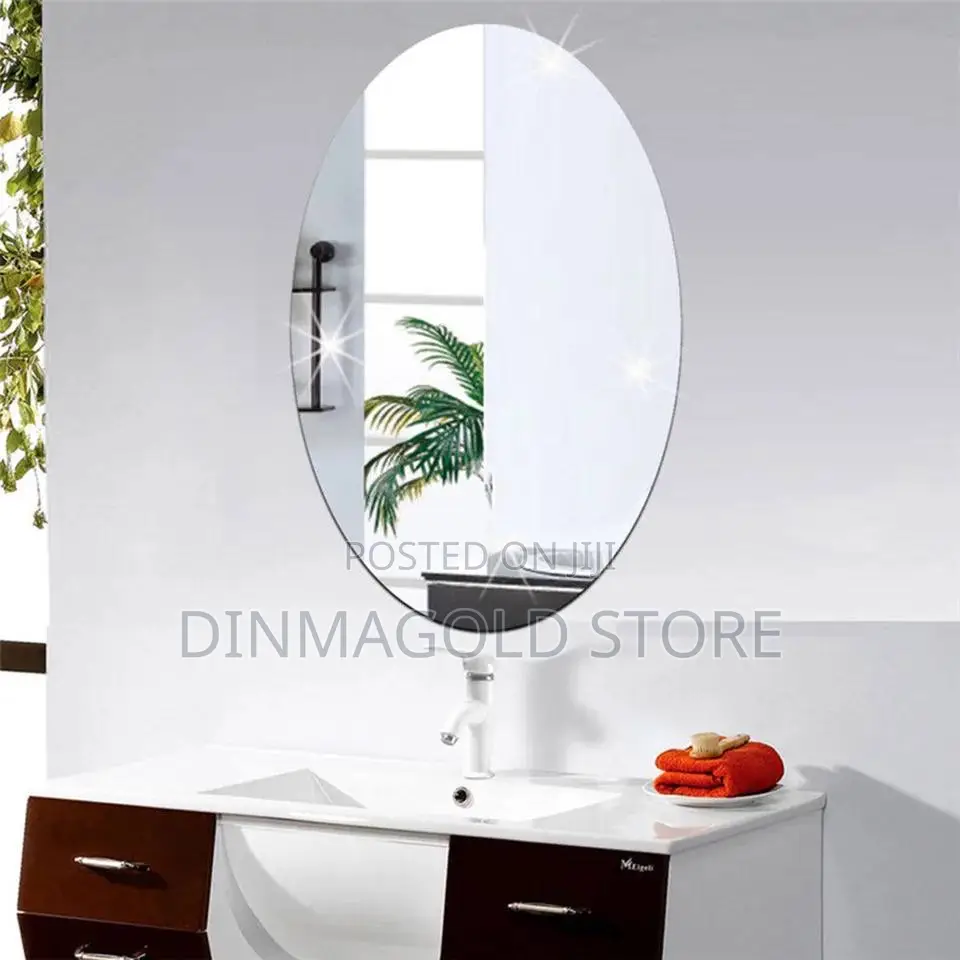 3D Acrylic Mirror Sticker