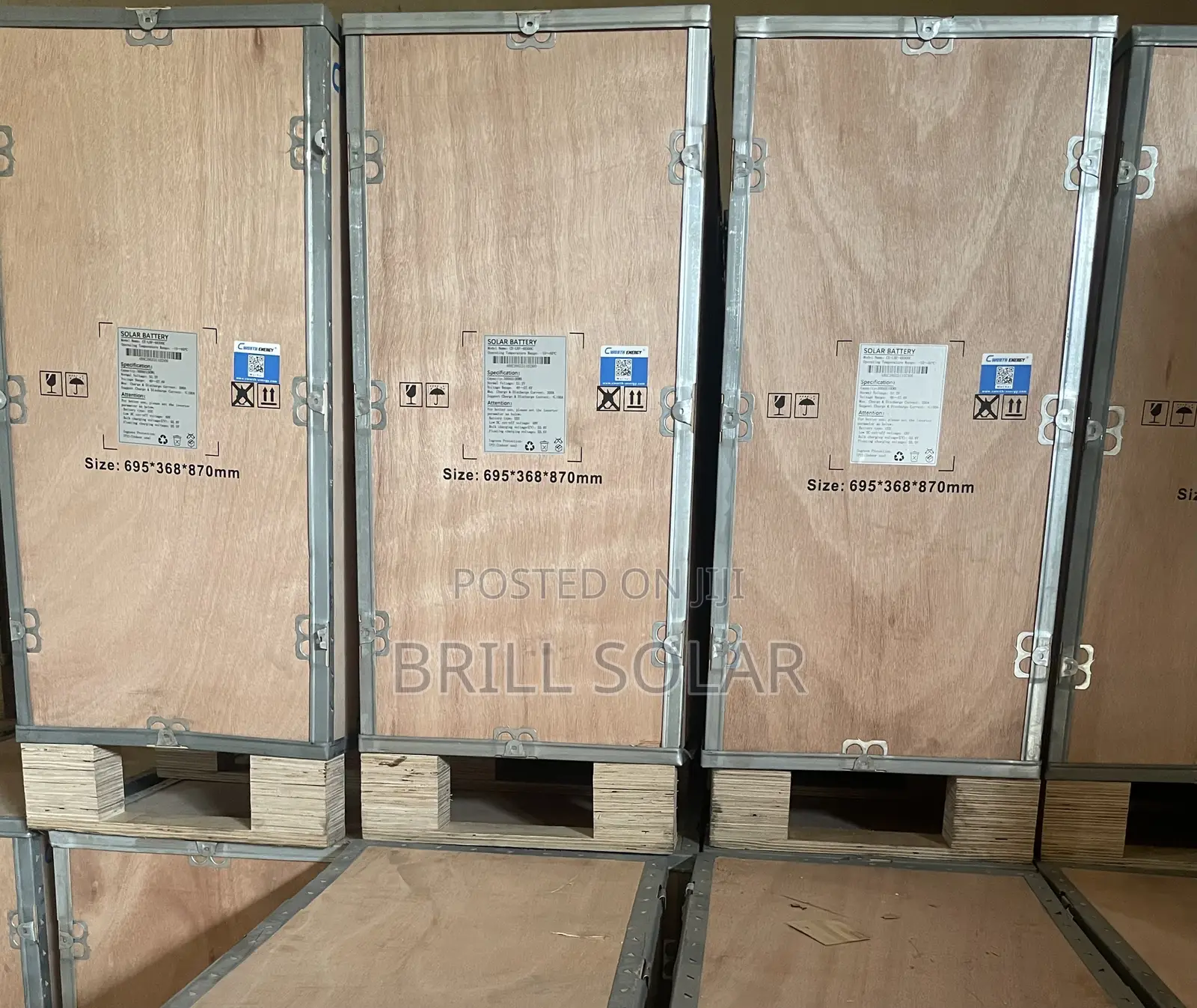 15kwh, 51.2v Cworth Energy Solar Lithium Battery LBF-48300c