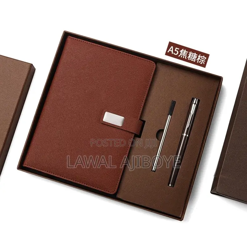 New Customizable Logo Corporate A5 Meeting Notepad Business